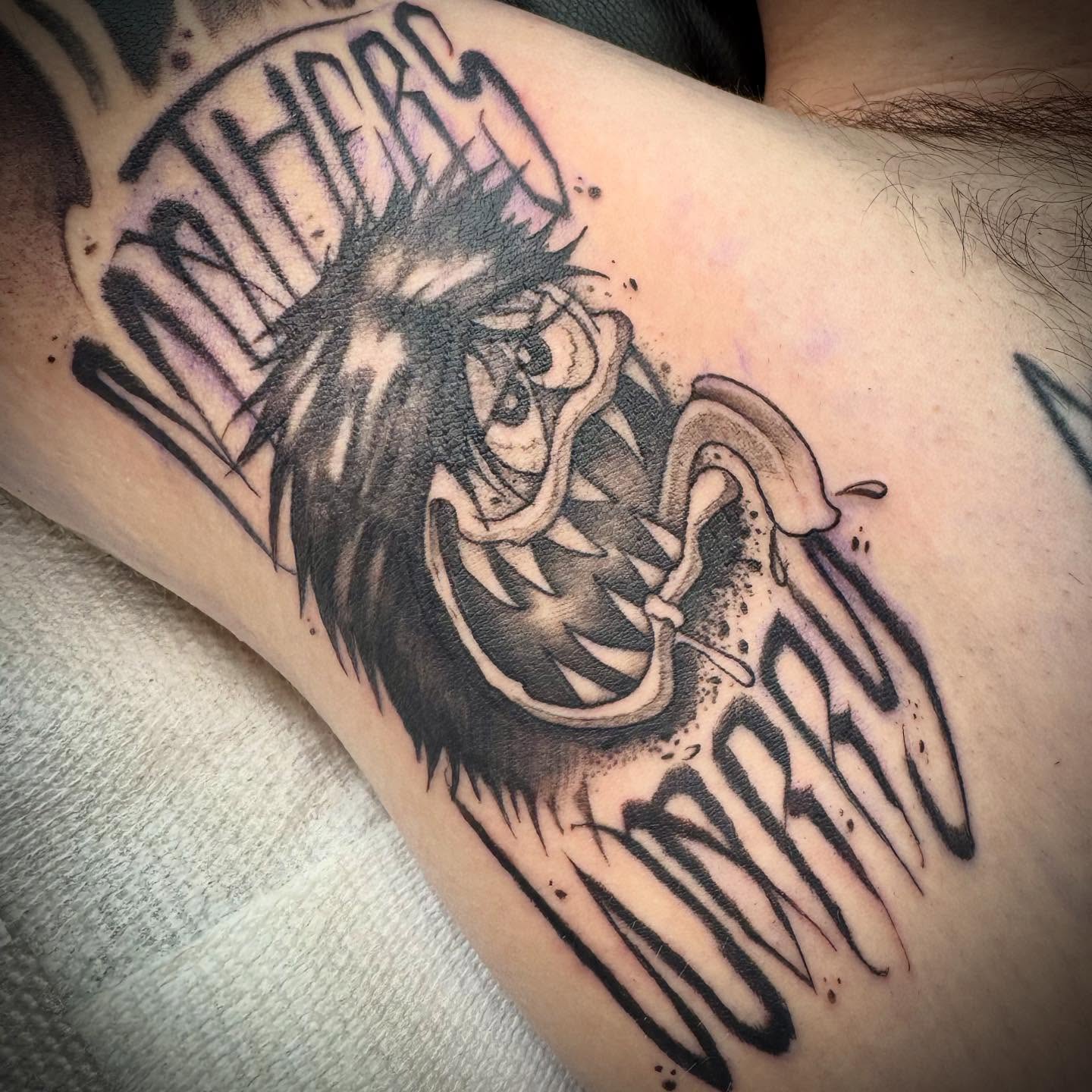 Tattoo by @tattoosbyskip — black_and_grey, realism