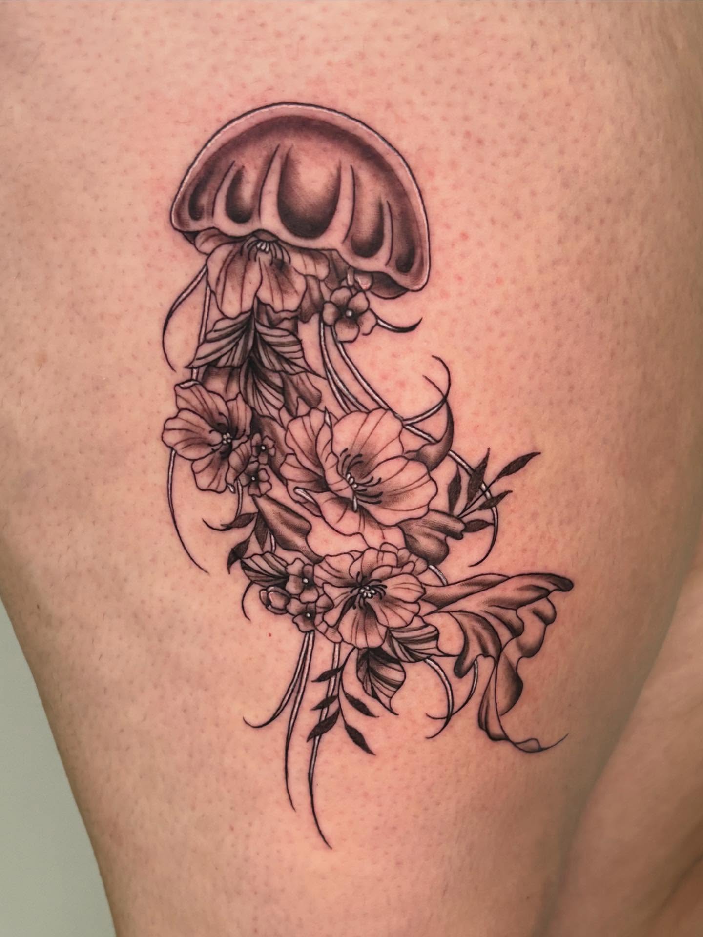 Tattoo by @hbones_artistry — black_and_grey, realism