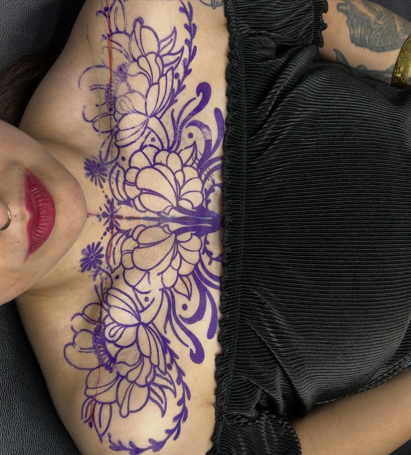 Tattoo by @la_diabhla — ornamental