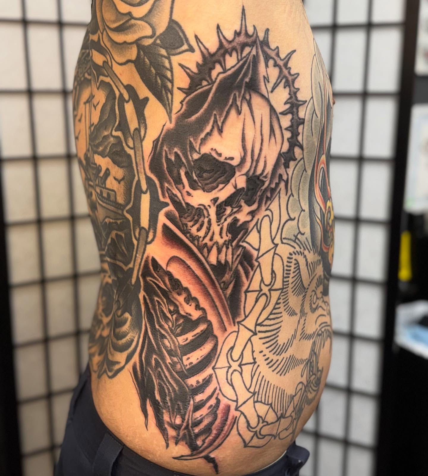 Tattoo by @mountains_of_flesh — dark_realism