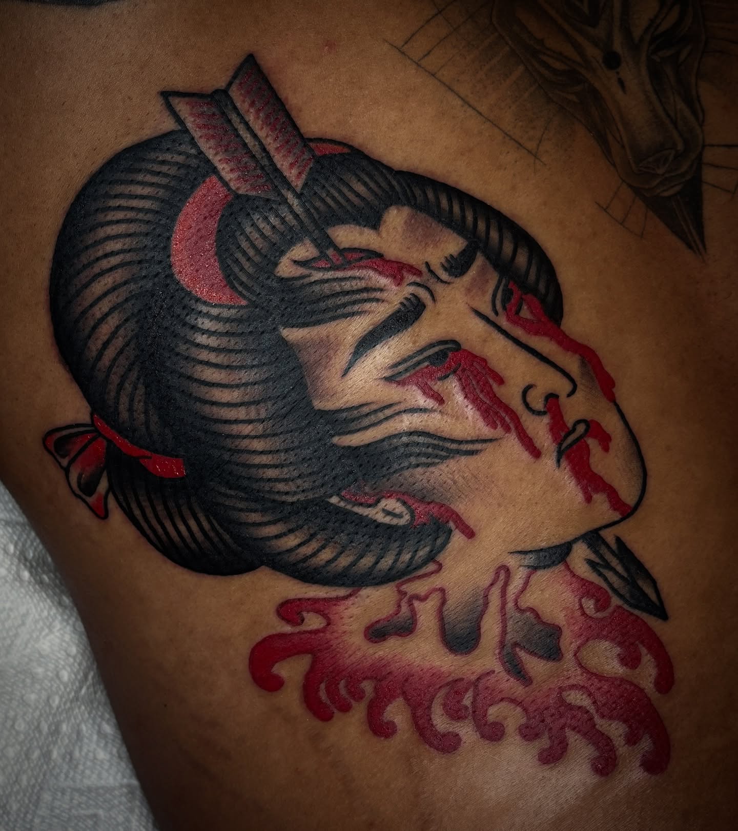 Tattoo by @smythtattoo — american_traditional, japanese_irezumi
