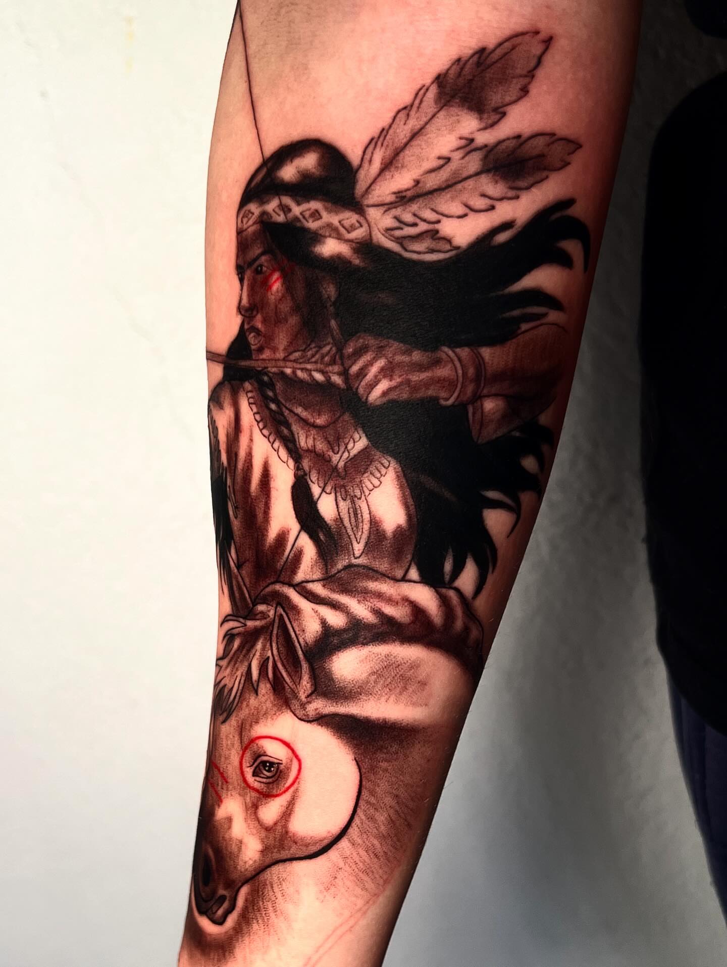 Tattoo by @alonso.rangel_ — american_traditional, black_and_grey