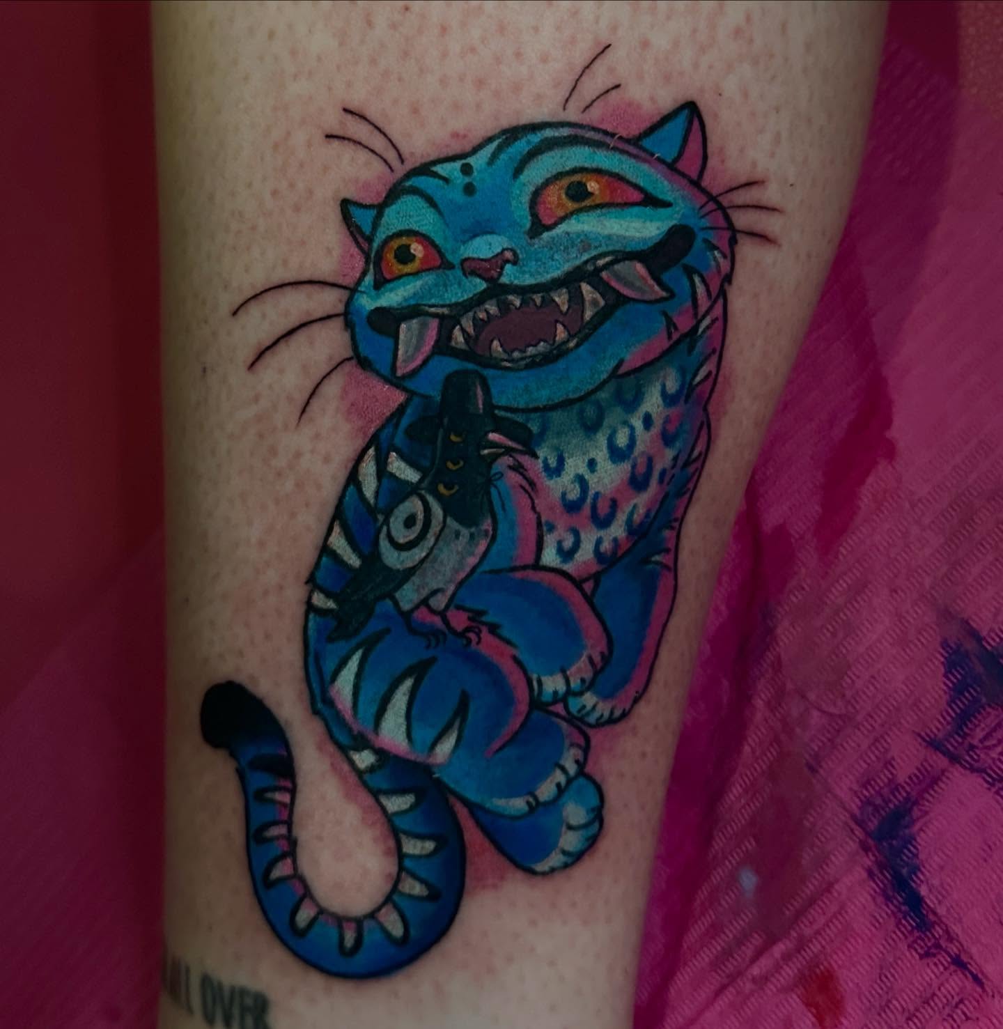 Tattoo by @all_buttered_up โ new_school, watercolor