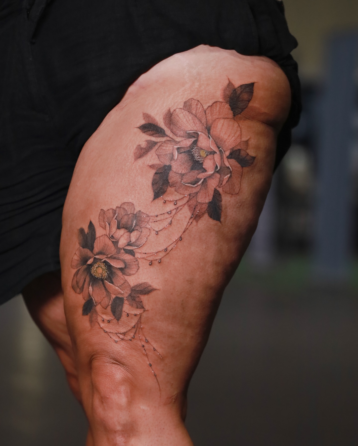 Tattoo by @tattooist_silo — dotwork, realism