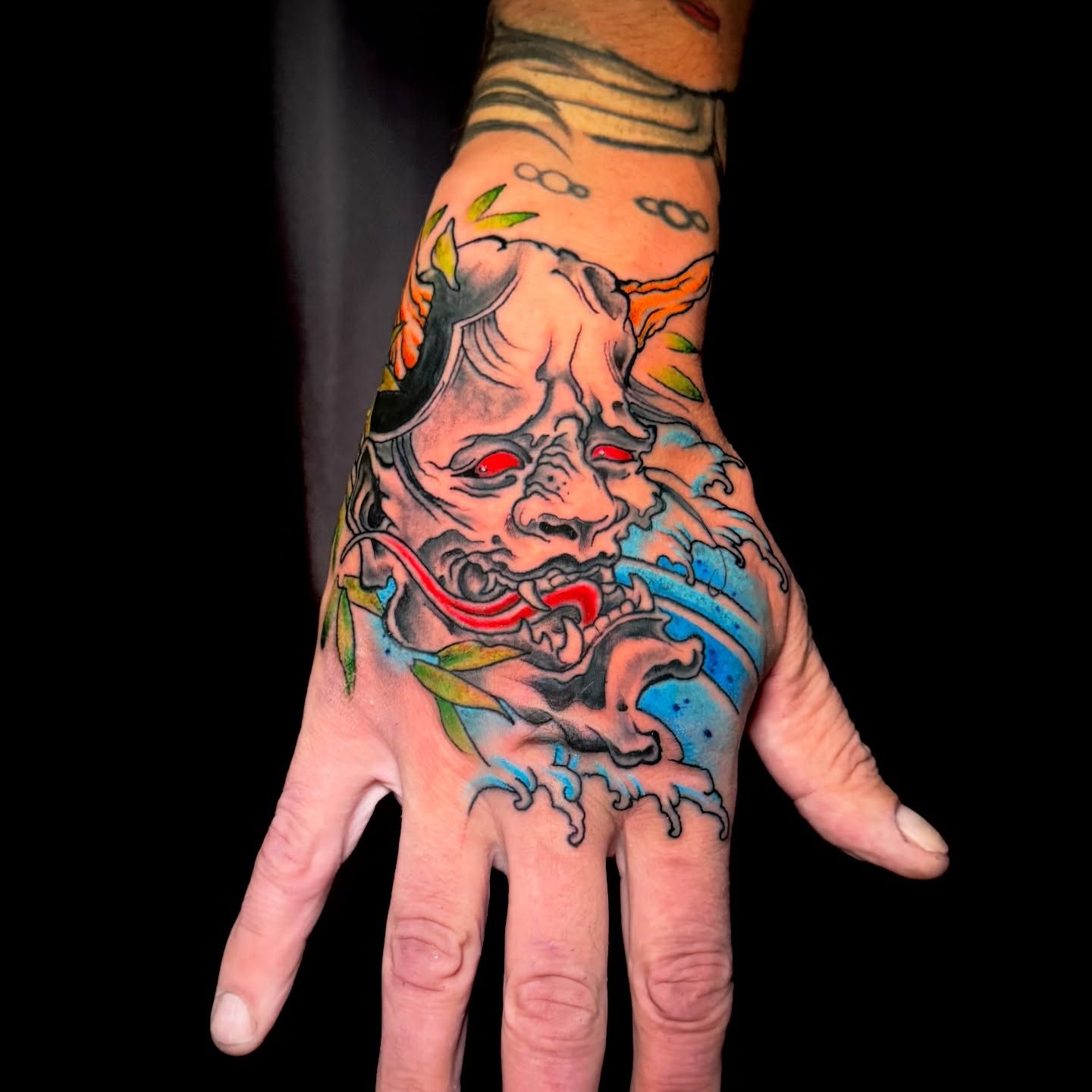 Tattoo by @steven_bruni — american_traditional, dark_realism