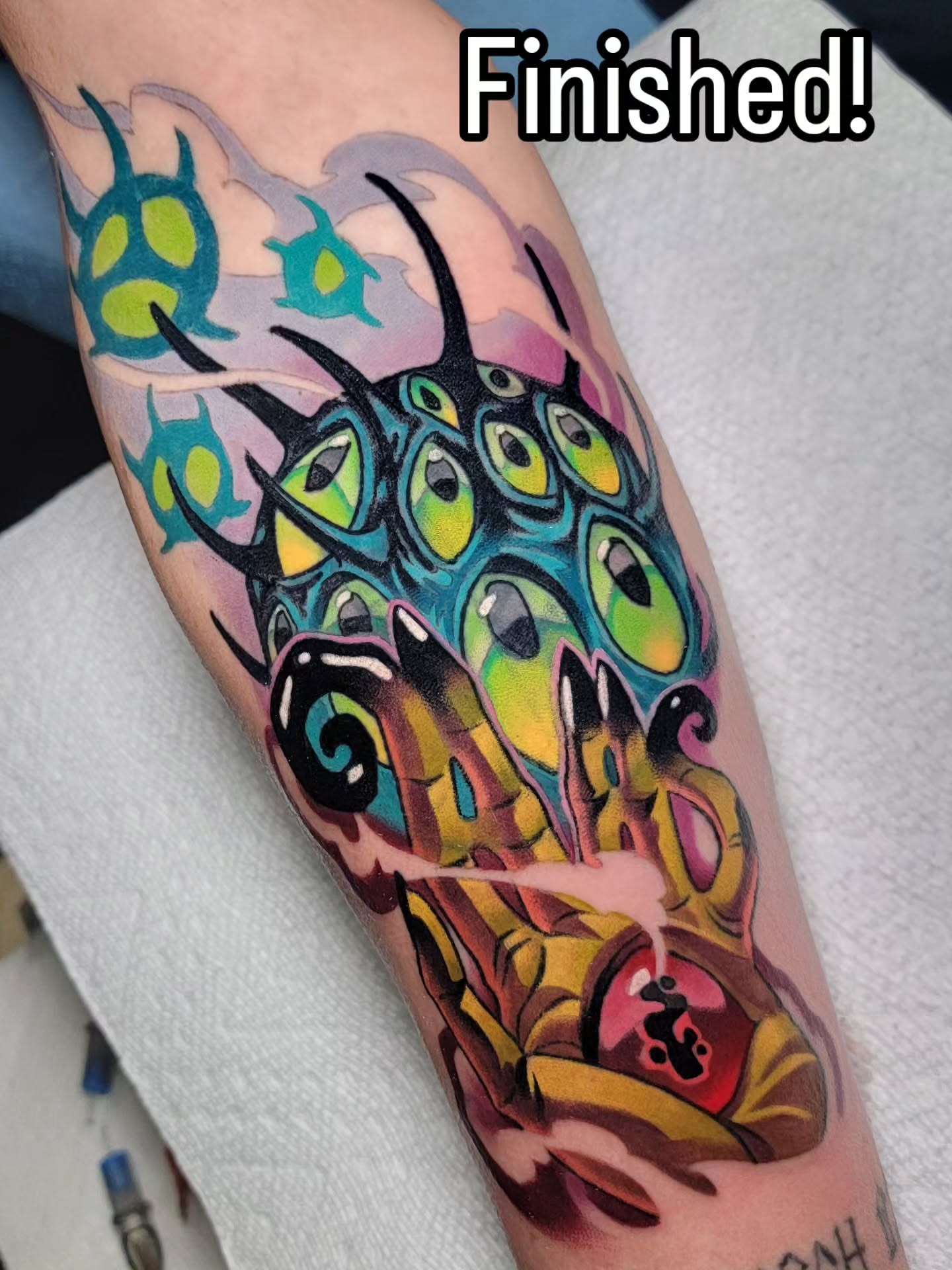 Tattoo by @shaunflinn_tattoos — surrealism