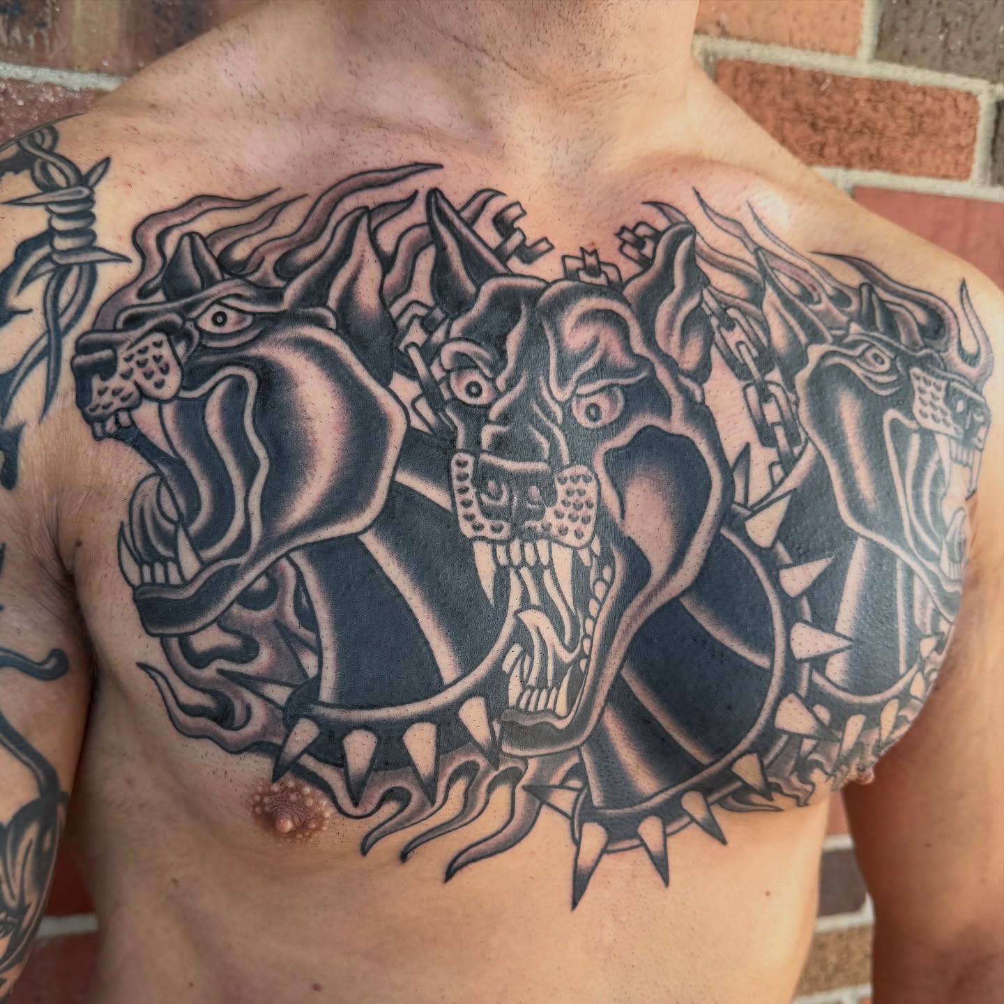 Tattoo by @nickyjudstattoo β black_and_grey