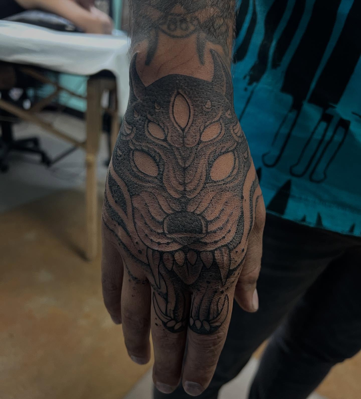 Tattoo by @michaelvillalobostattoo — black_and_grey