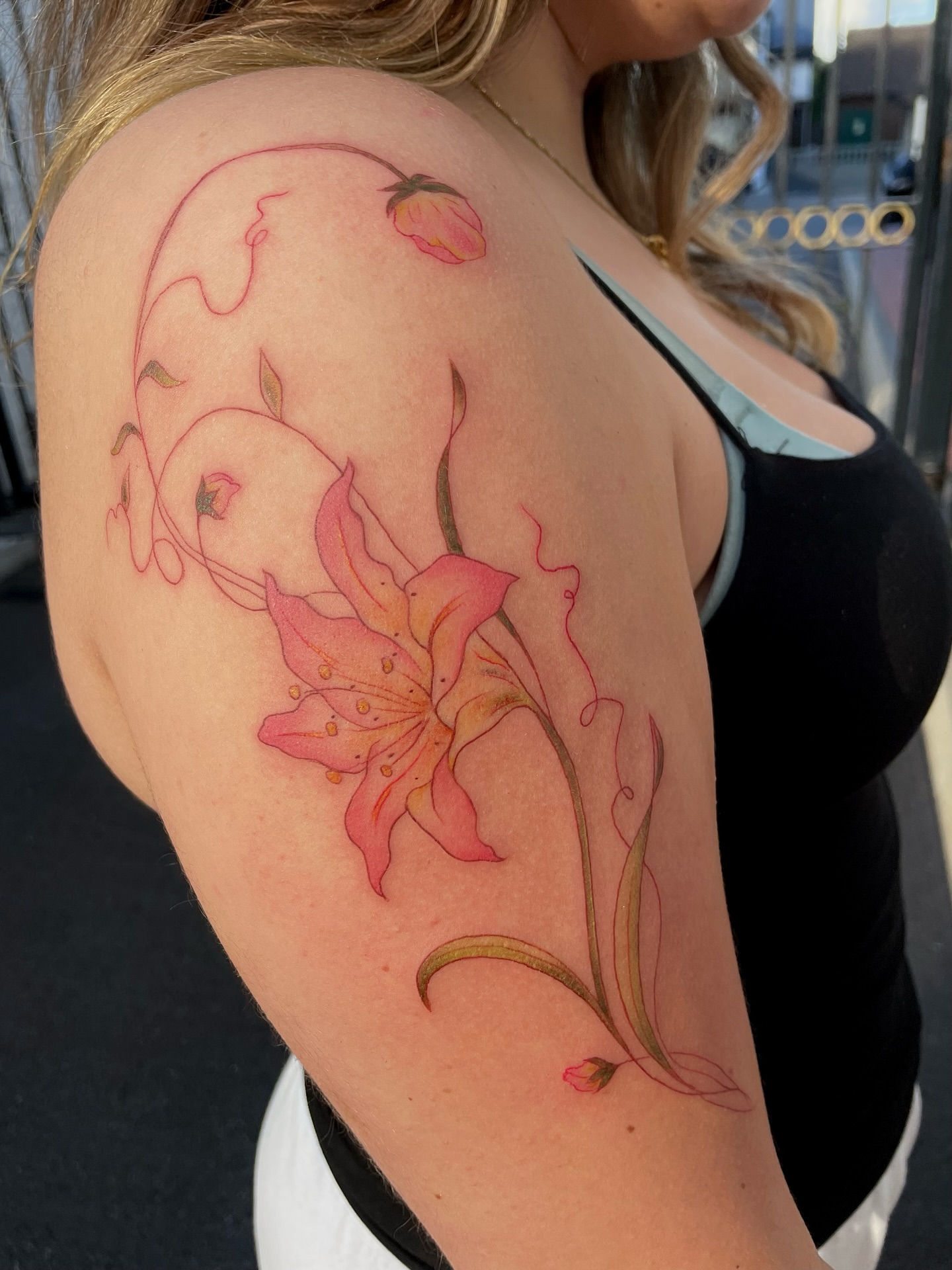 Tattoo by @soppa_tattoo — watercolor
