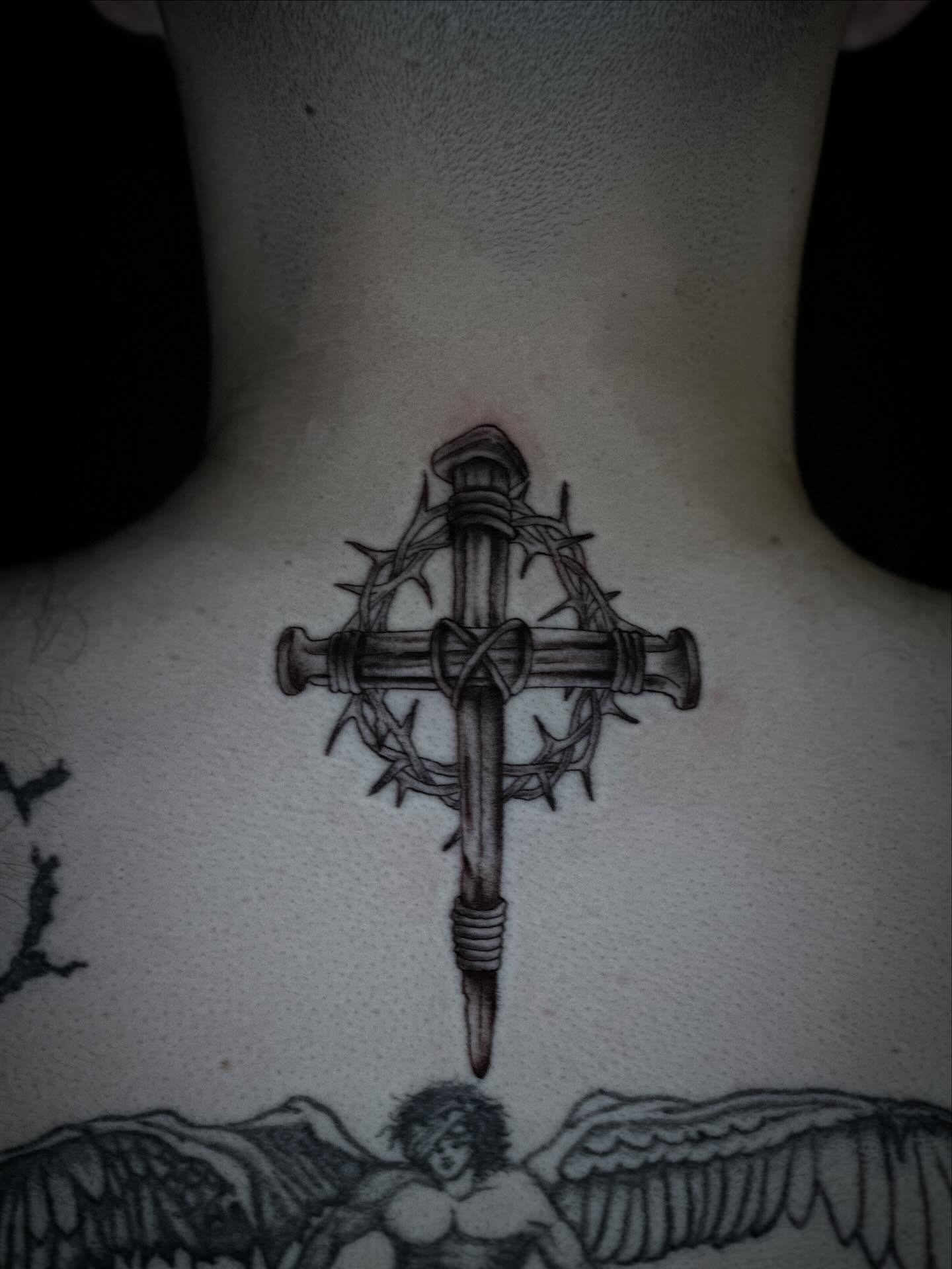 Tattoo by @_inked_ann_ — black_and_grey