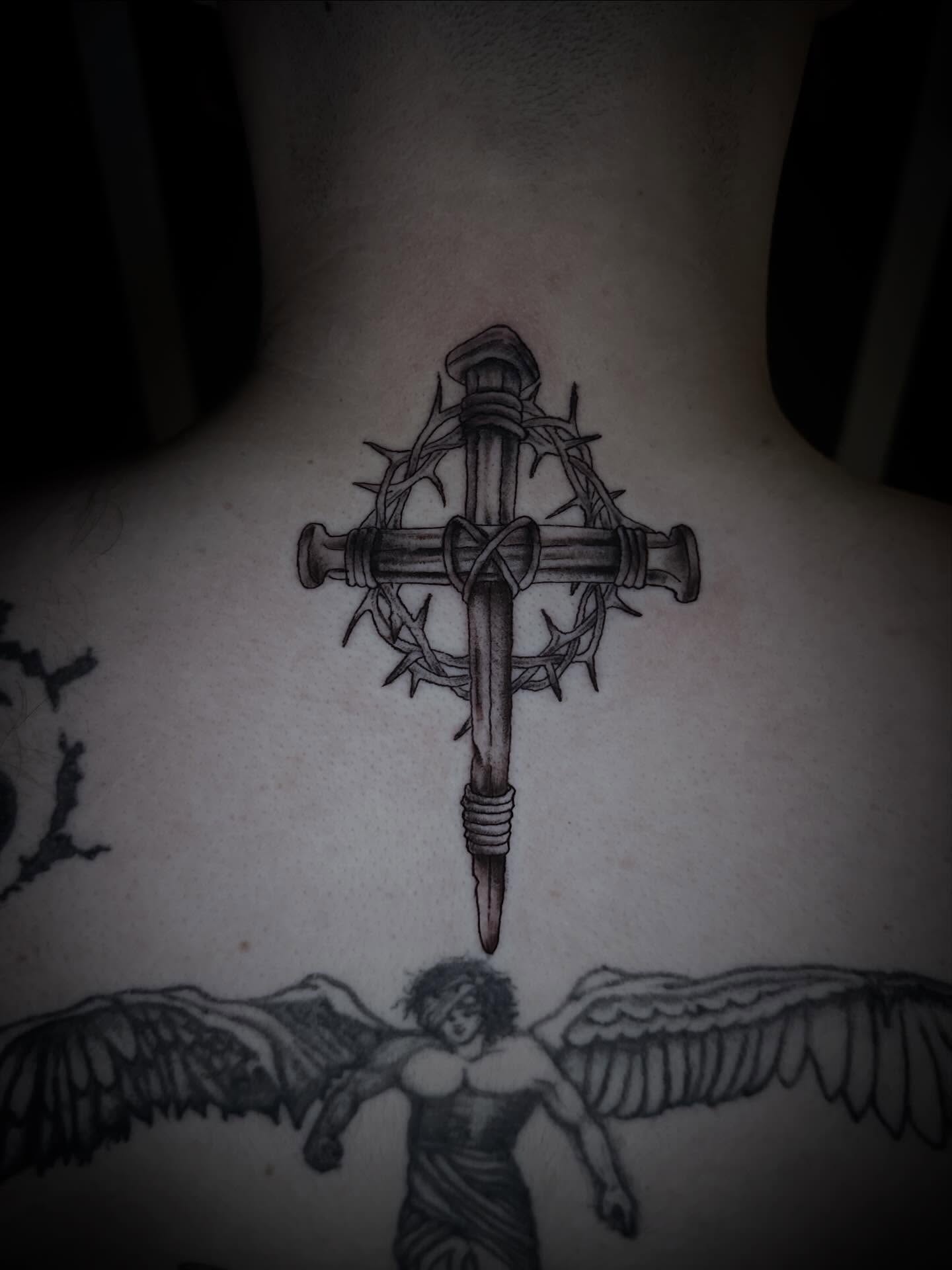 Tattoo by @_inked_ann_ — black_and_grey