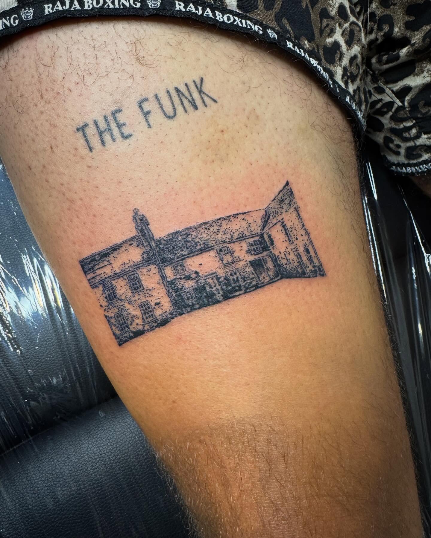 Tattoo by @oxurminexo — black_and_grey