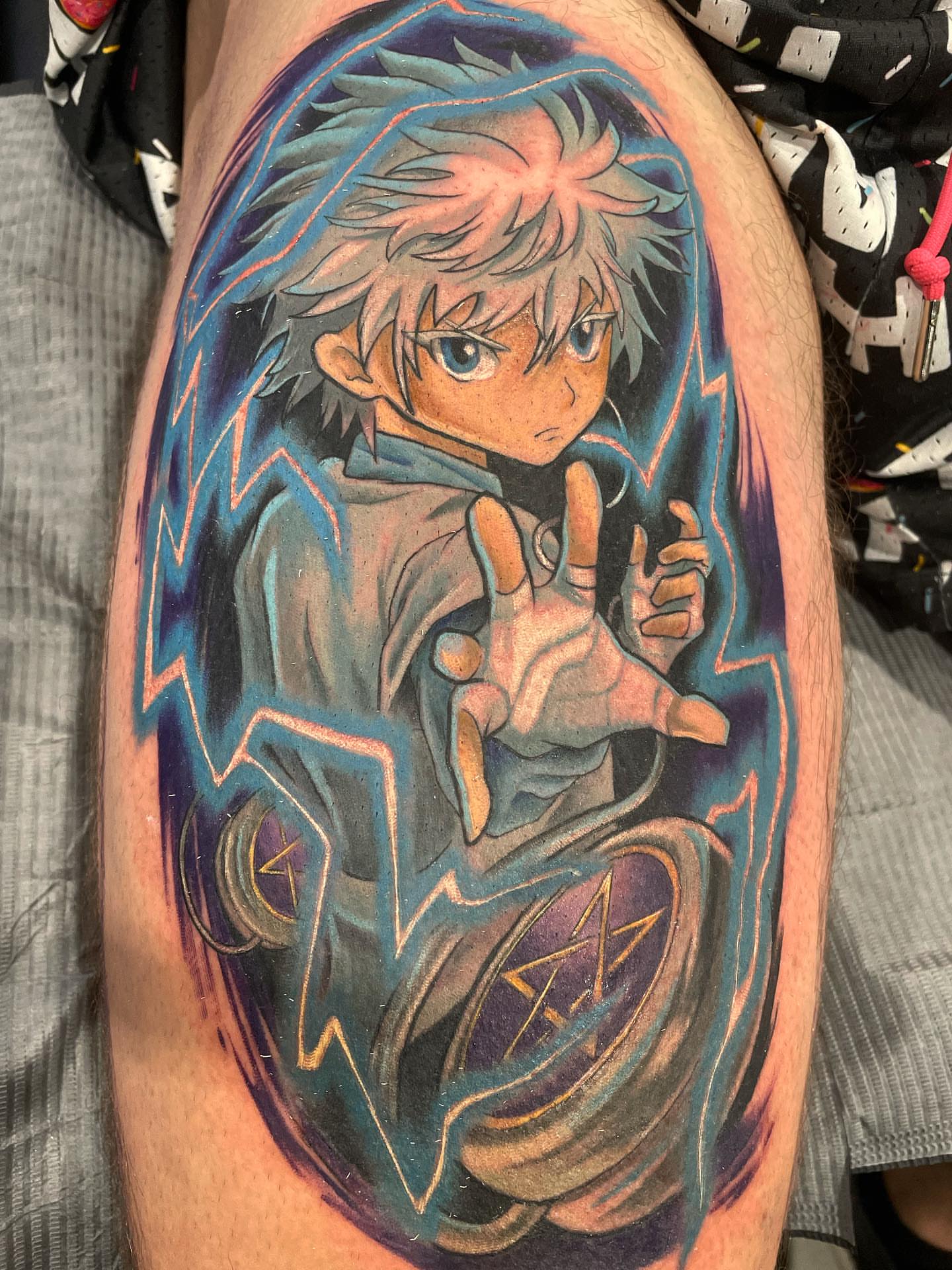 Tattoo by @asfk.art — anime