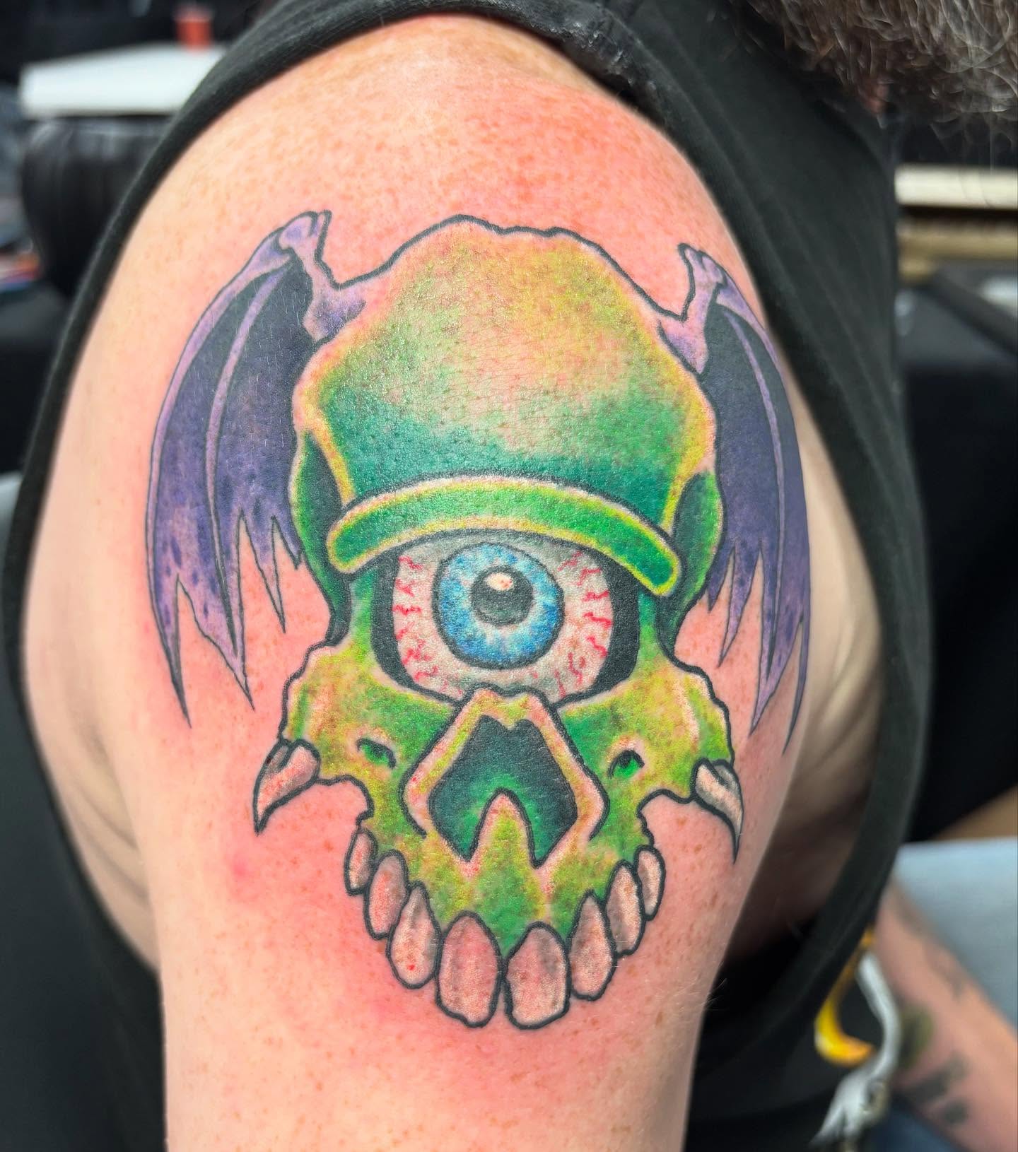 Tattoo by @kevinwadams — new_school
