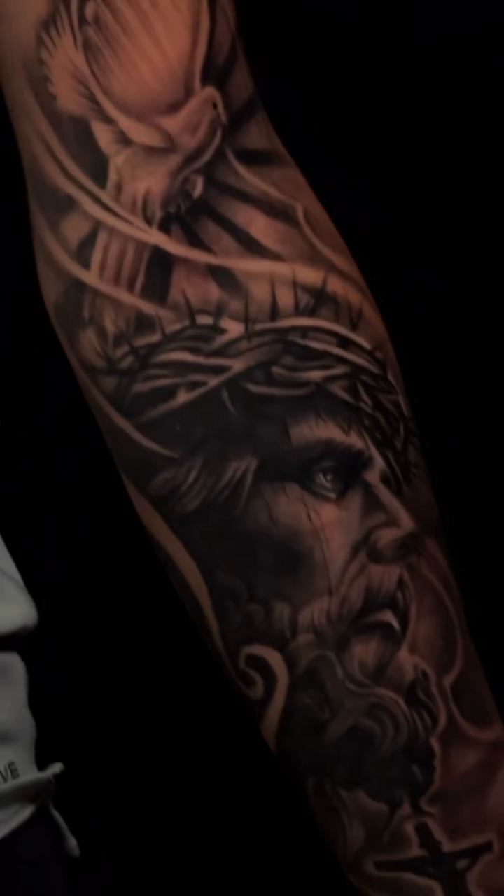 Tattoo by @_inkplug — realism, black_and_grey