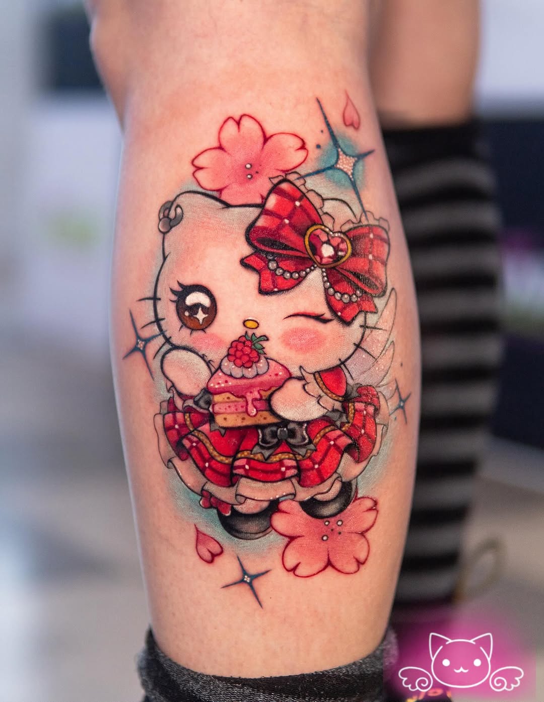 Tattoo by @maria.catwaii.tattoos — new_school, anime