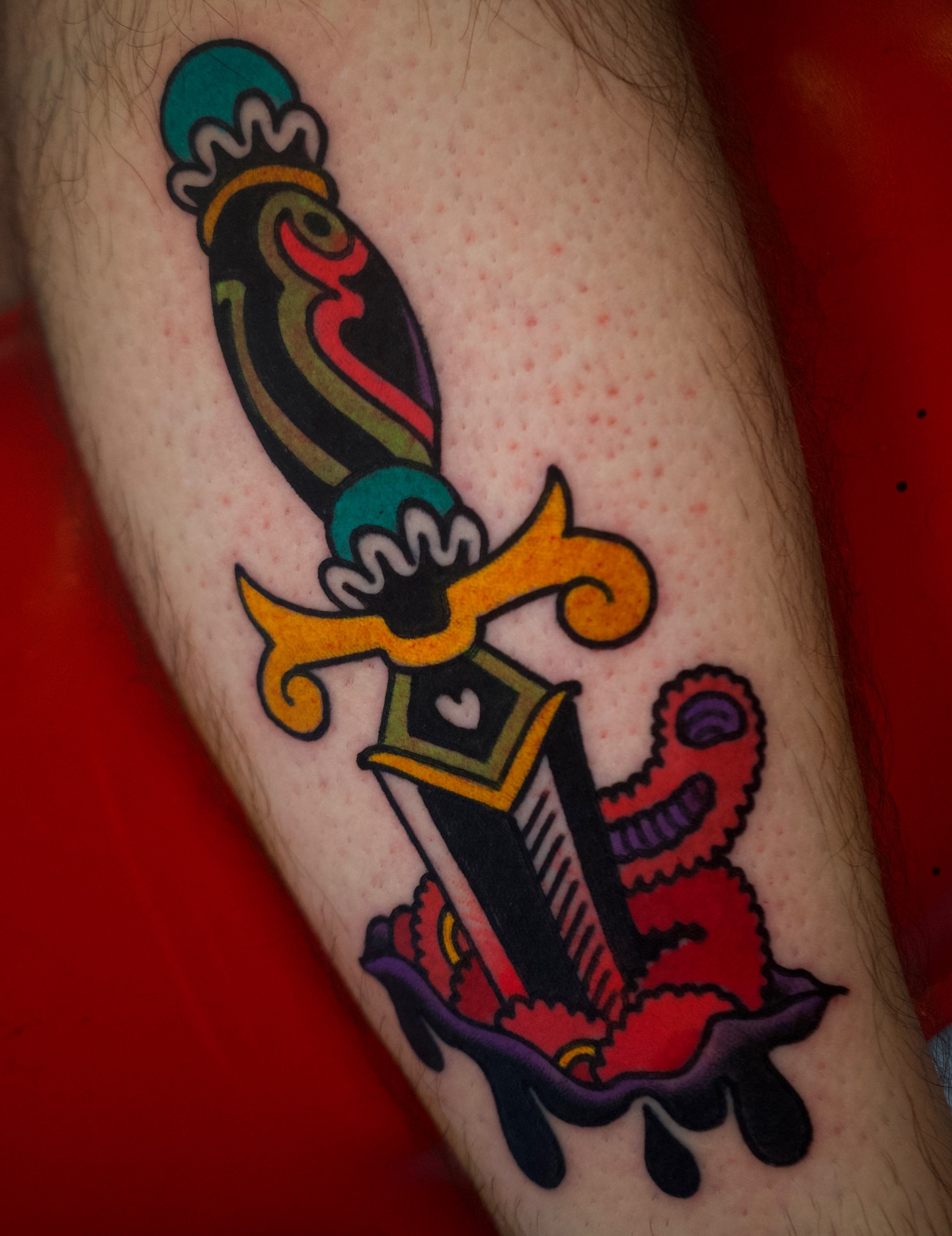 Tattoo by @closedhands — american_traditional, neo_traditional