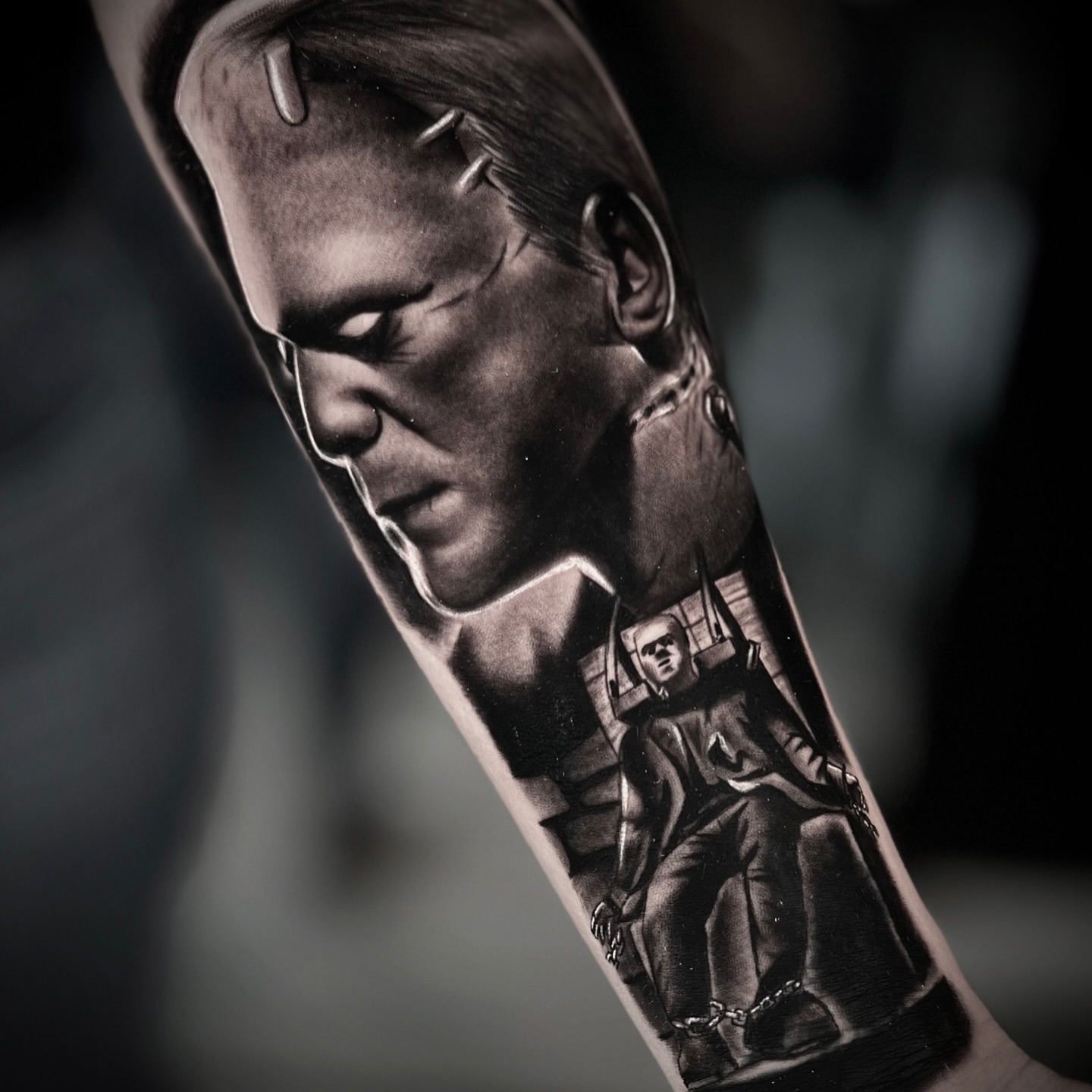 Tattoo by @blakeferonetattoo β black_and_grey, realism