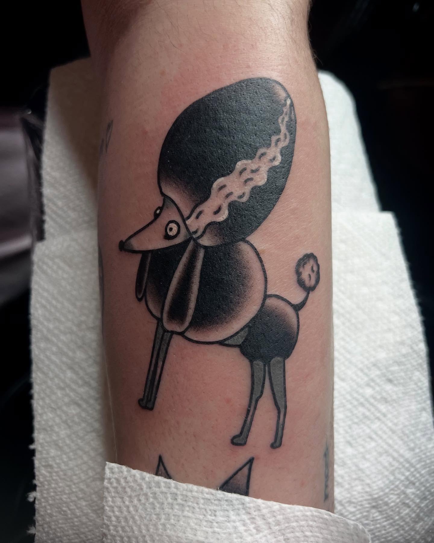 Tattoo by @crybbyink — black_and_grey