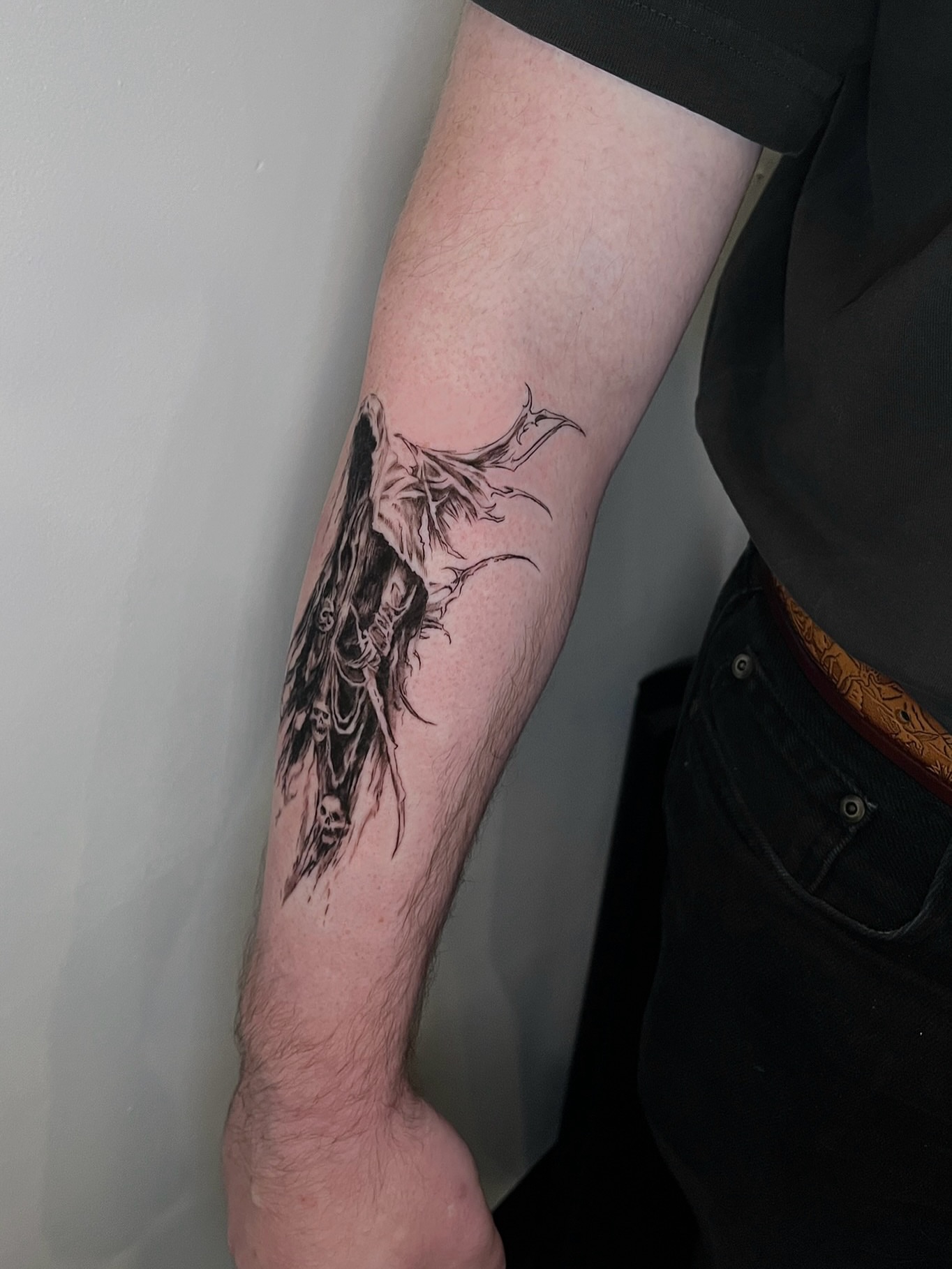 Tattoo by @smq_tattoo — black_and_grey