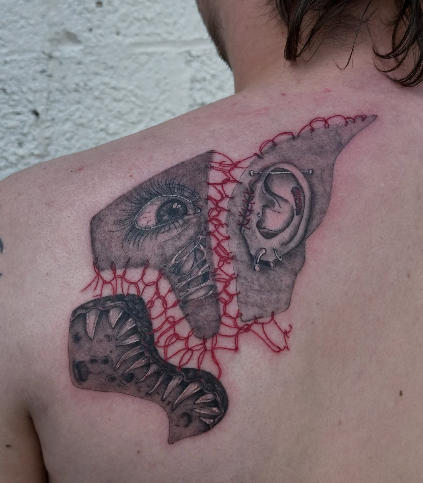 Tattoo by @fathertats โ black_and_grey, realism