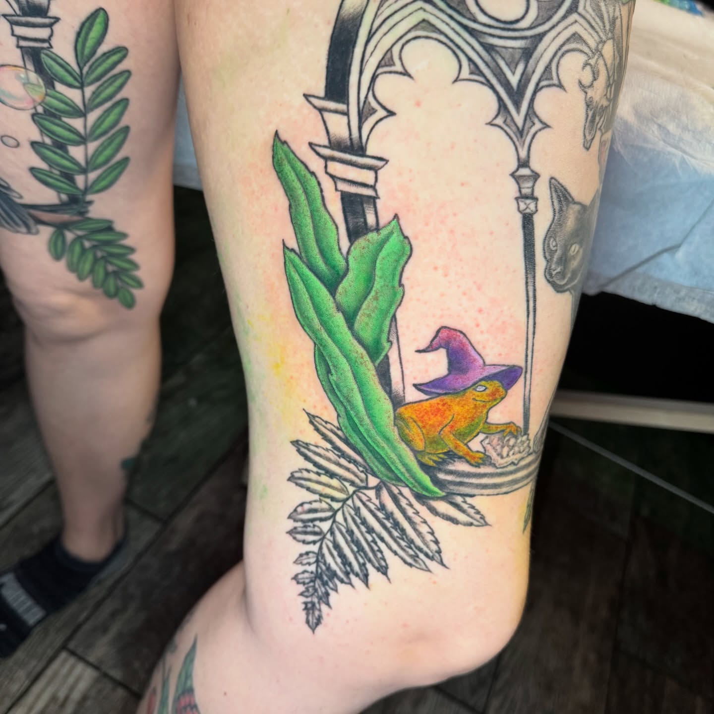 Tattoo by @inkyfruits — new_school, watercolor
