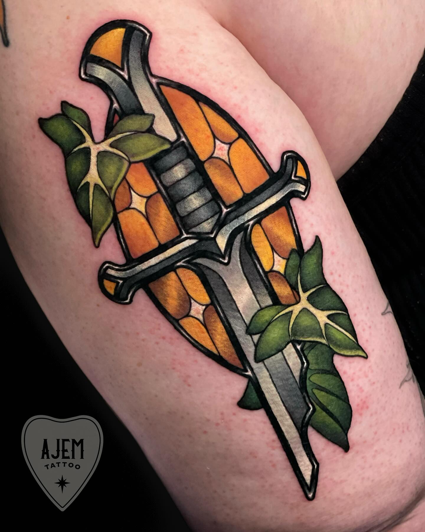 Tattoo by @ajemtattoo — american_traditional