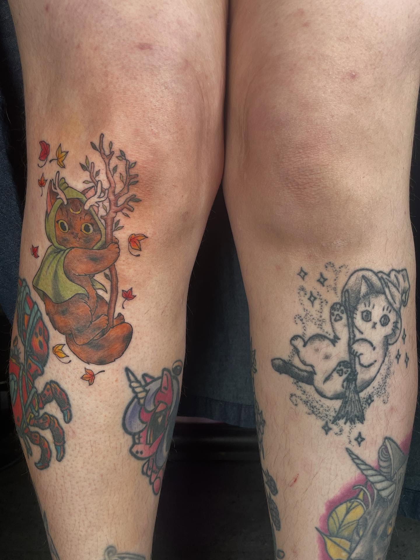 Tattoo by @jennanabread_ink — american_traditional, dotwork