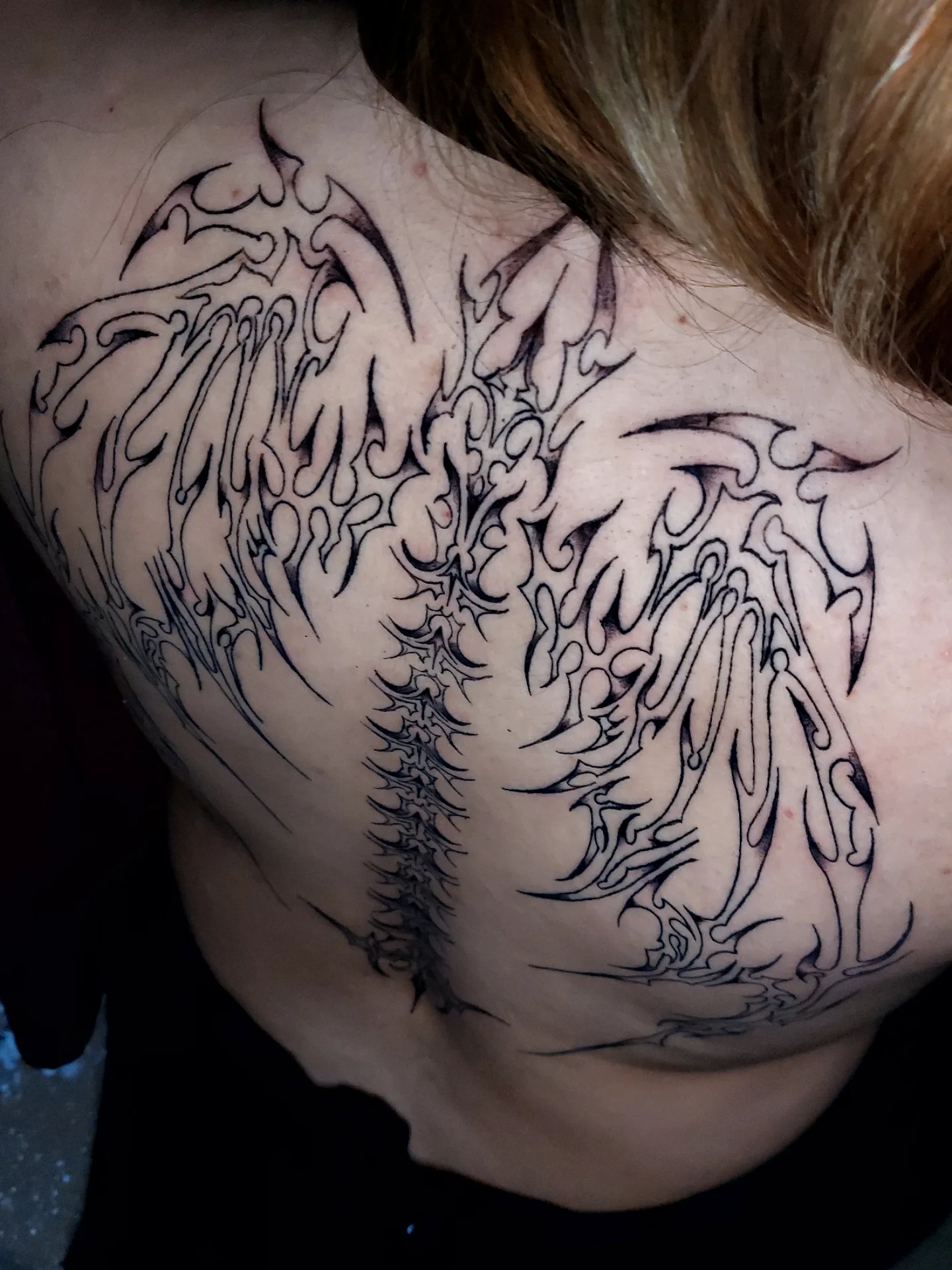 Tattoo by @dazorath — tribal