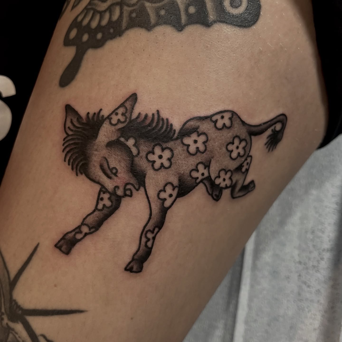 Tattoo by @bodymemory_ — black_and_grey