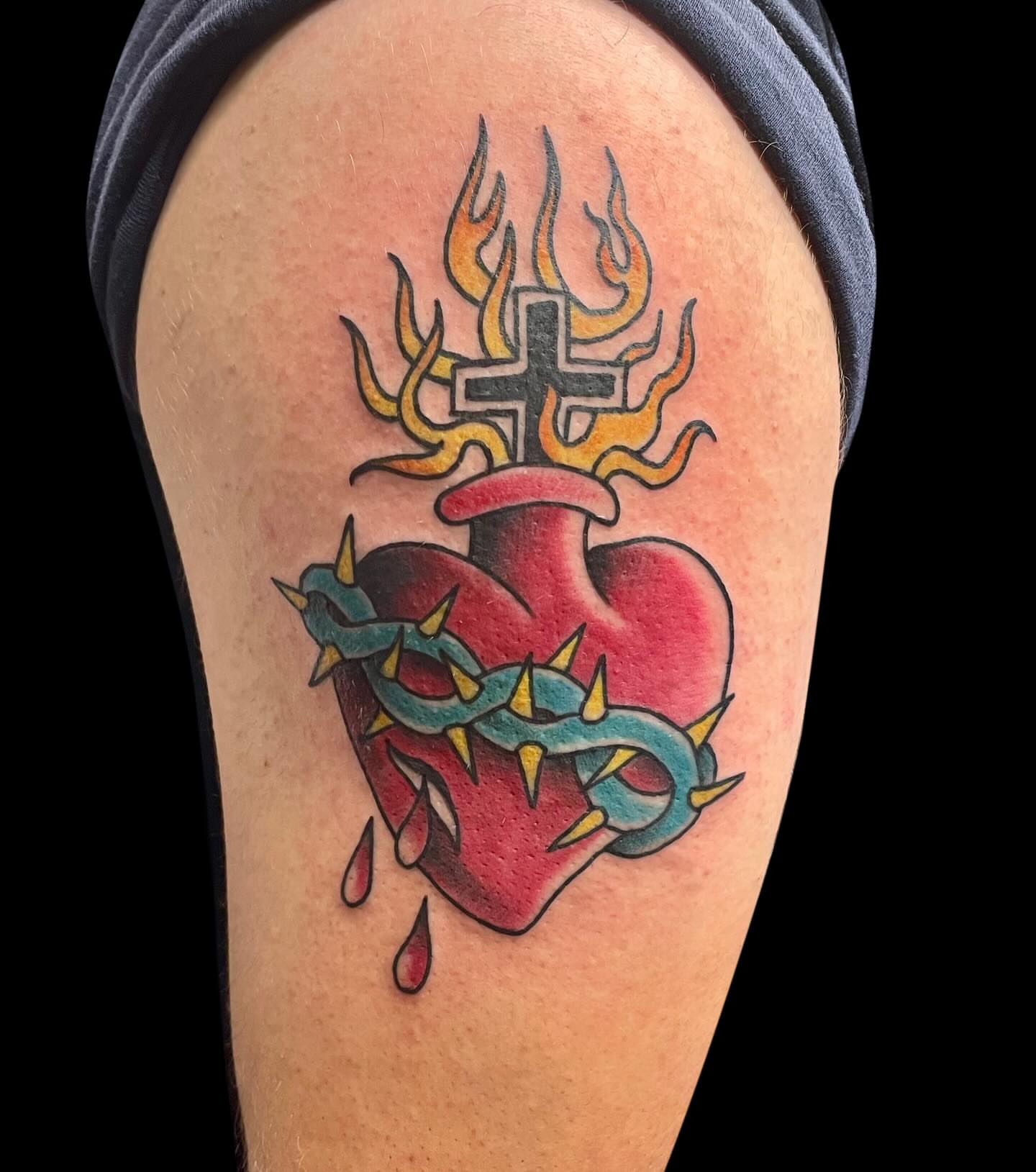 Tattoo by @ratqueentattoo — american_traditional