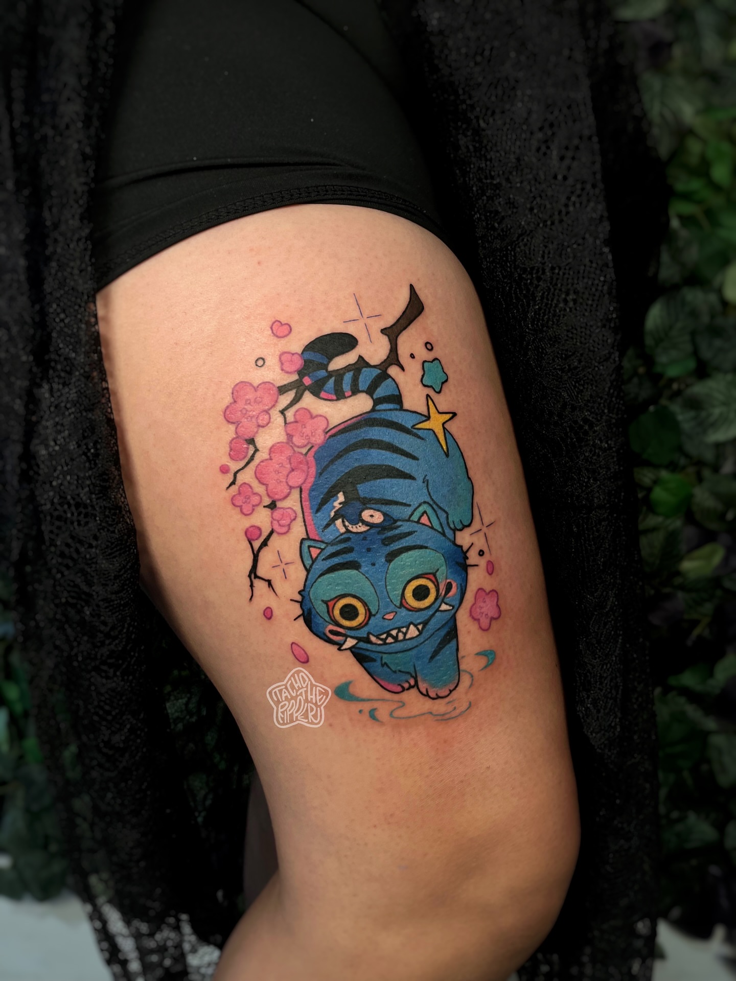 Tattoo by @tachotheripper — new_school, illustrative