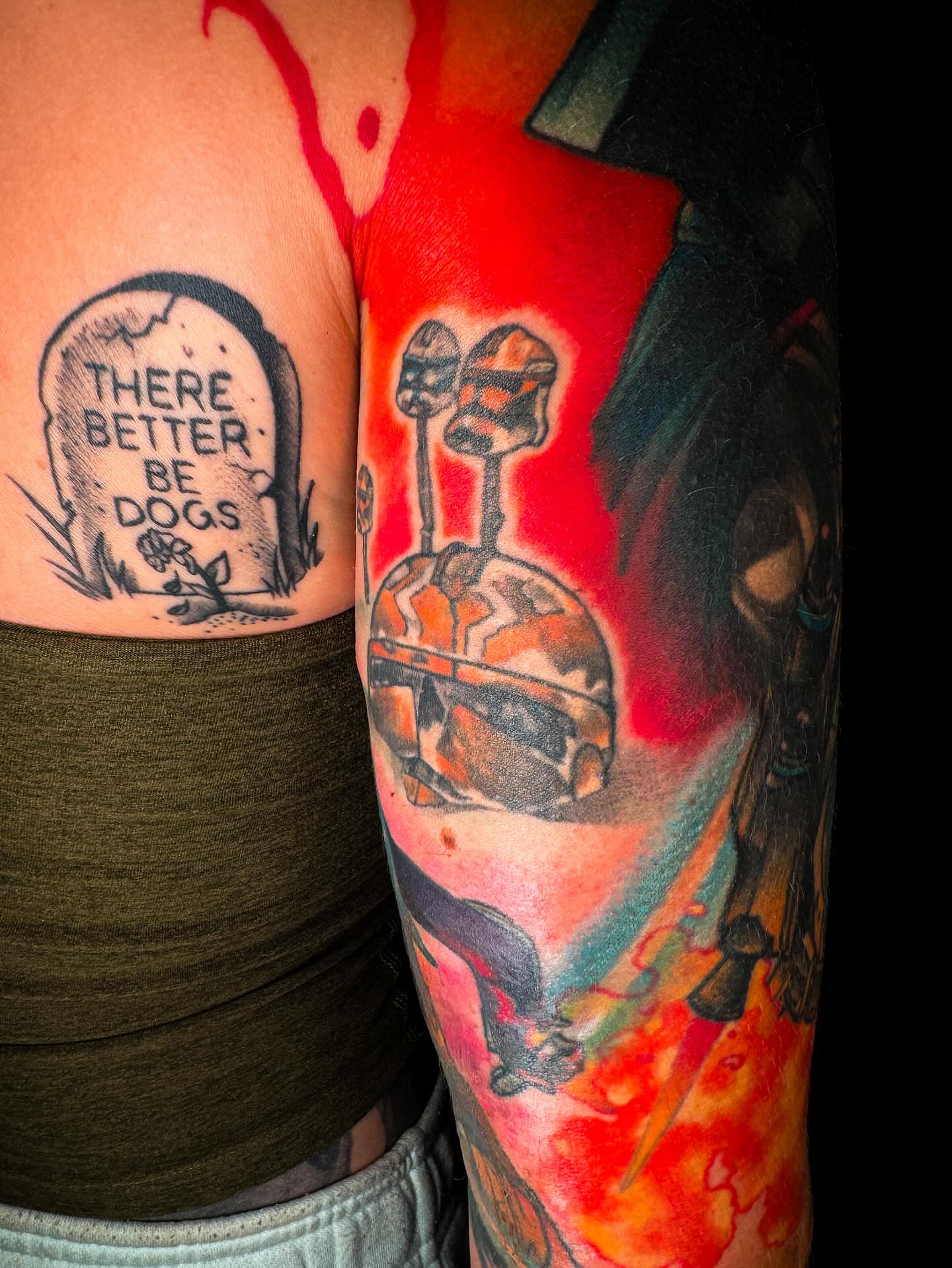 Tattoo by @dilloneavestattoo — dotwork, realism