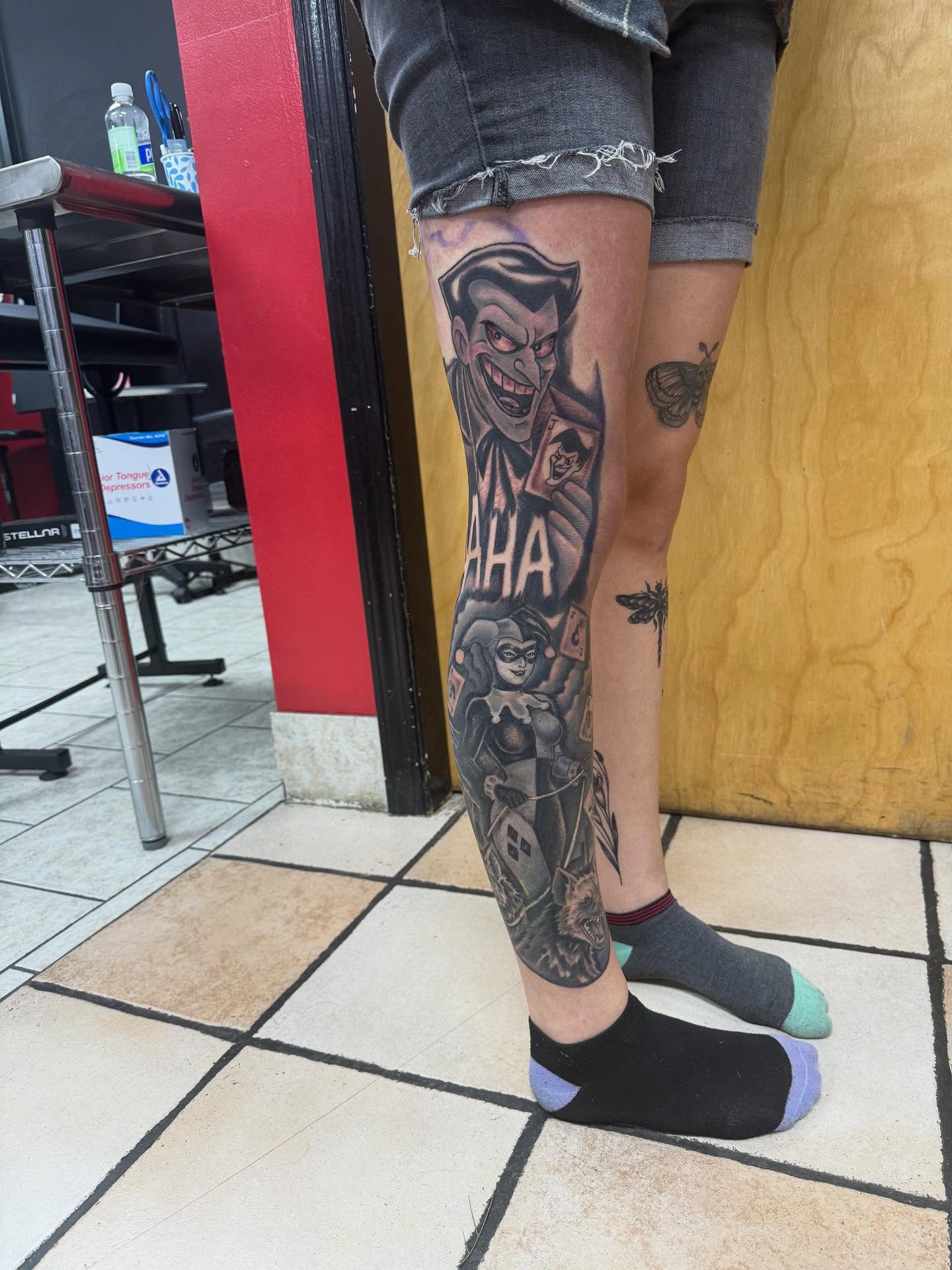 Tattoo by @shawnmichaelstattoos — american_traditional, dotwork