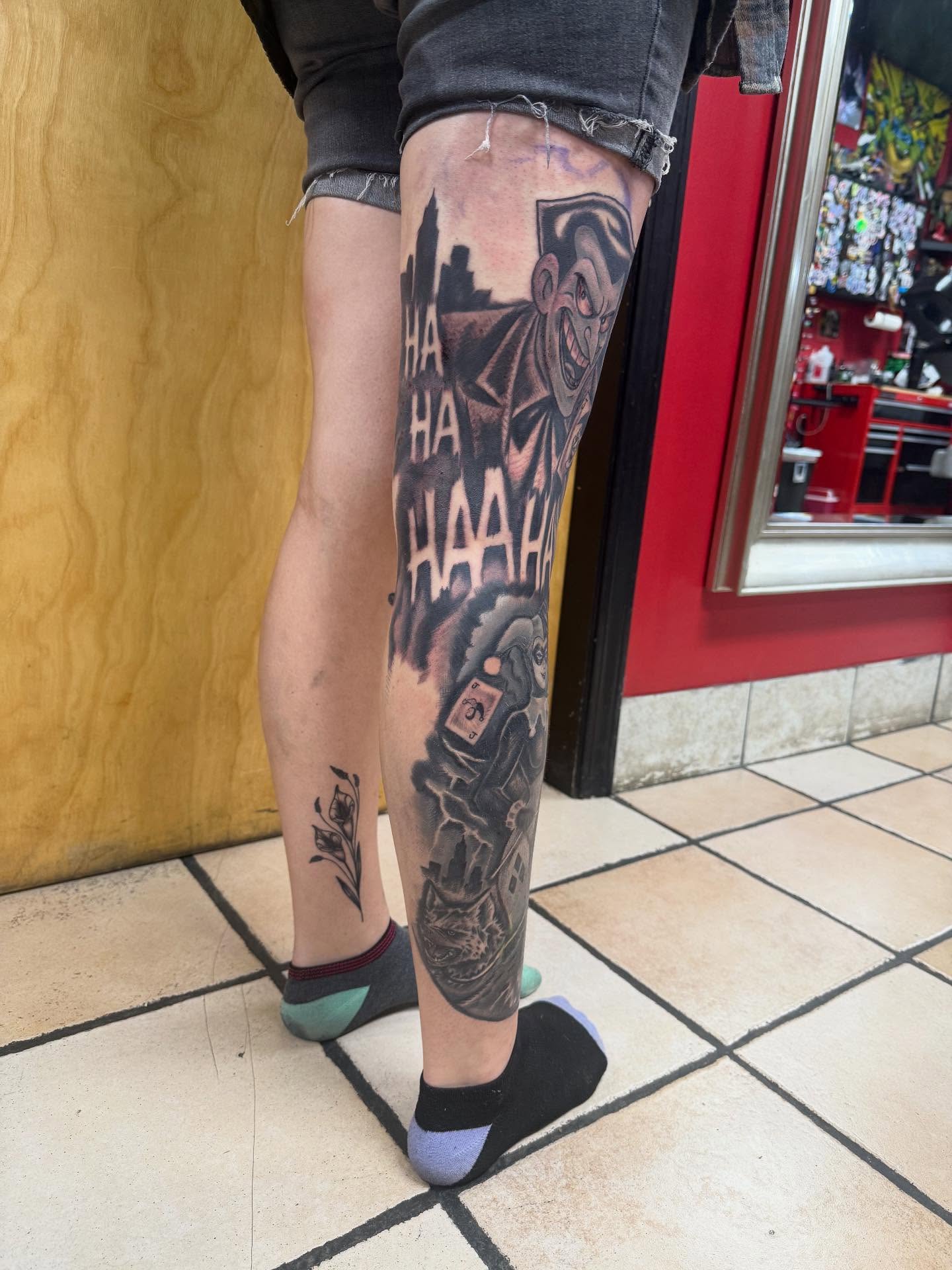 Tattoo by @shawnmichaelstattoos — black_and_grey, realism