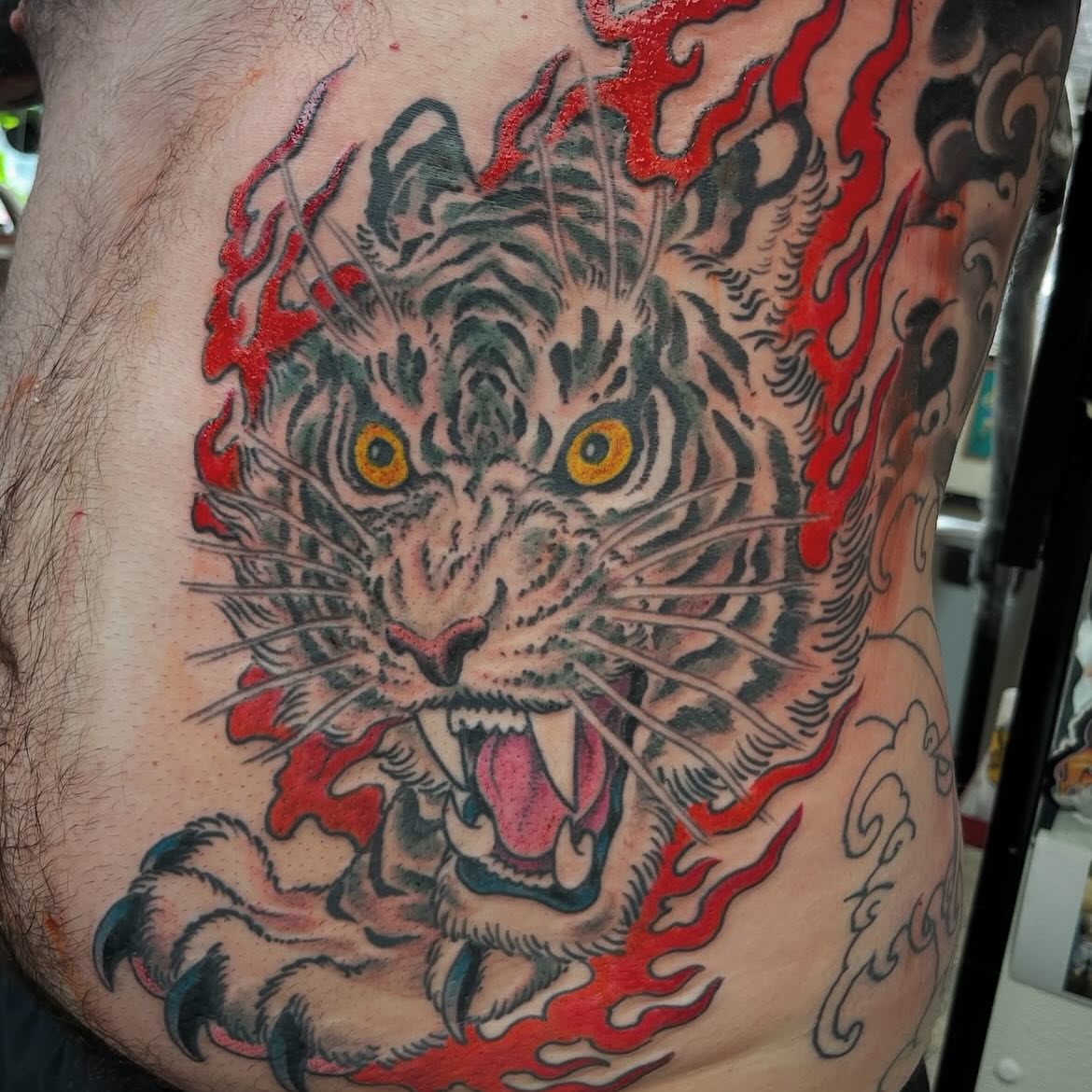 Tattoo by @mikewilsontattoo — japanese_irezumi