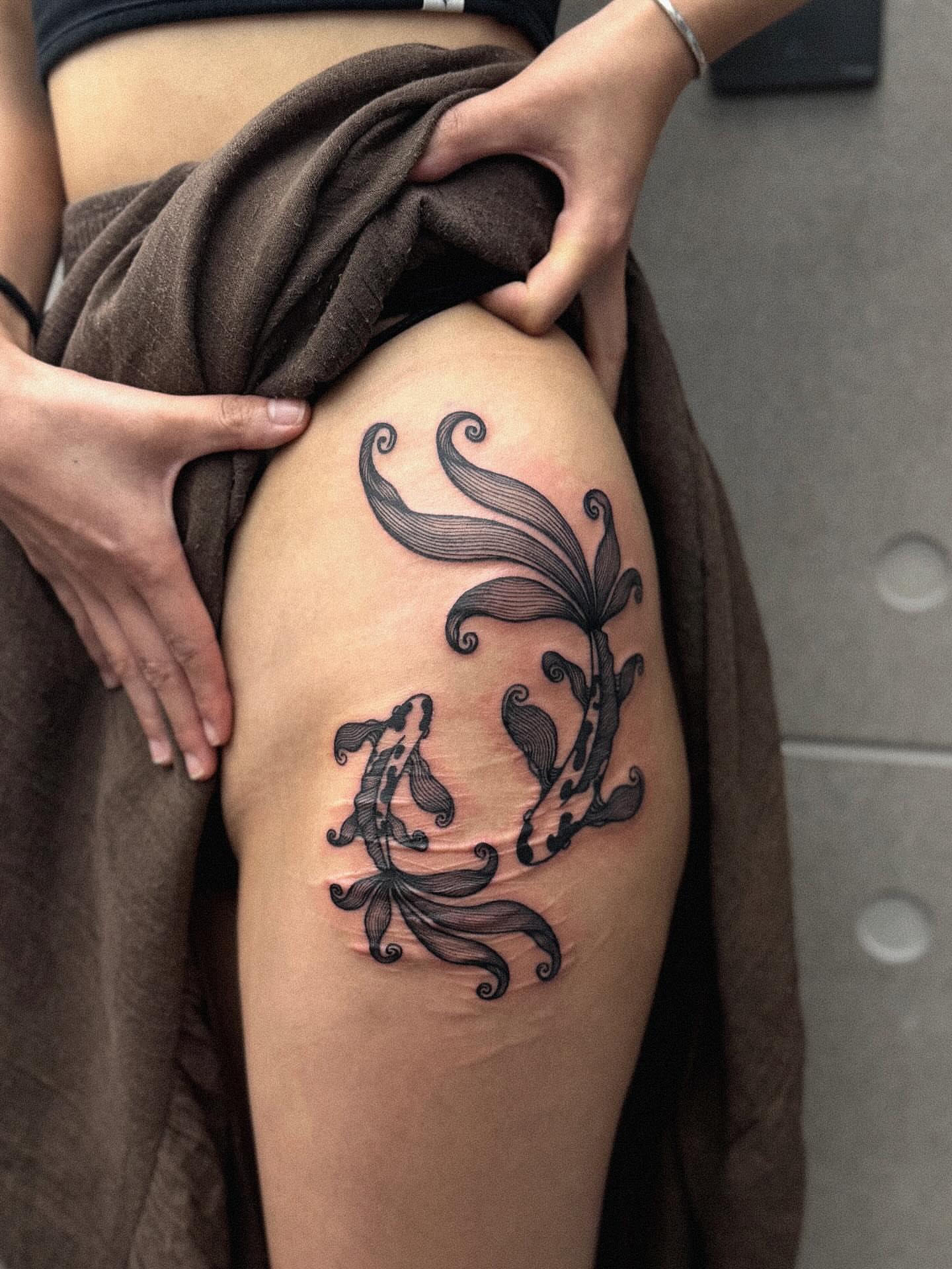 Tattoo by @hongma_tt โ black_and_grey