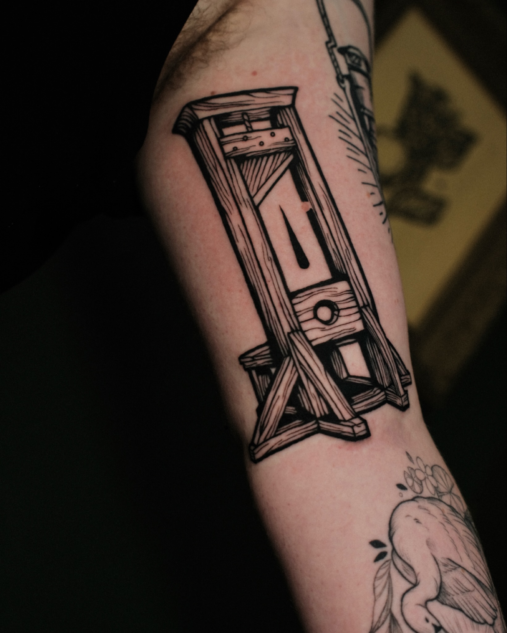 Tattoo by @staydoomed — black_and_grey