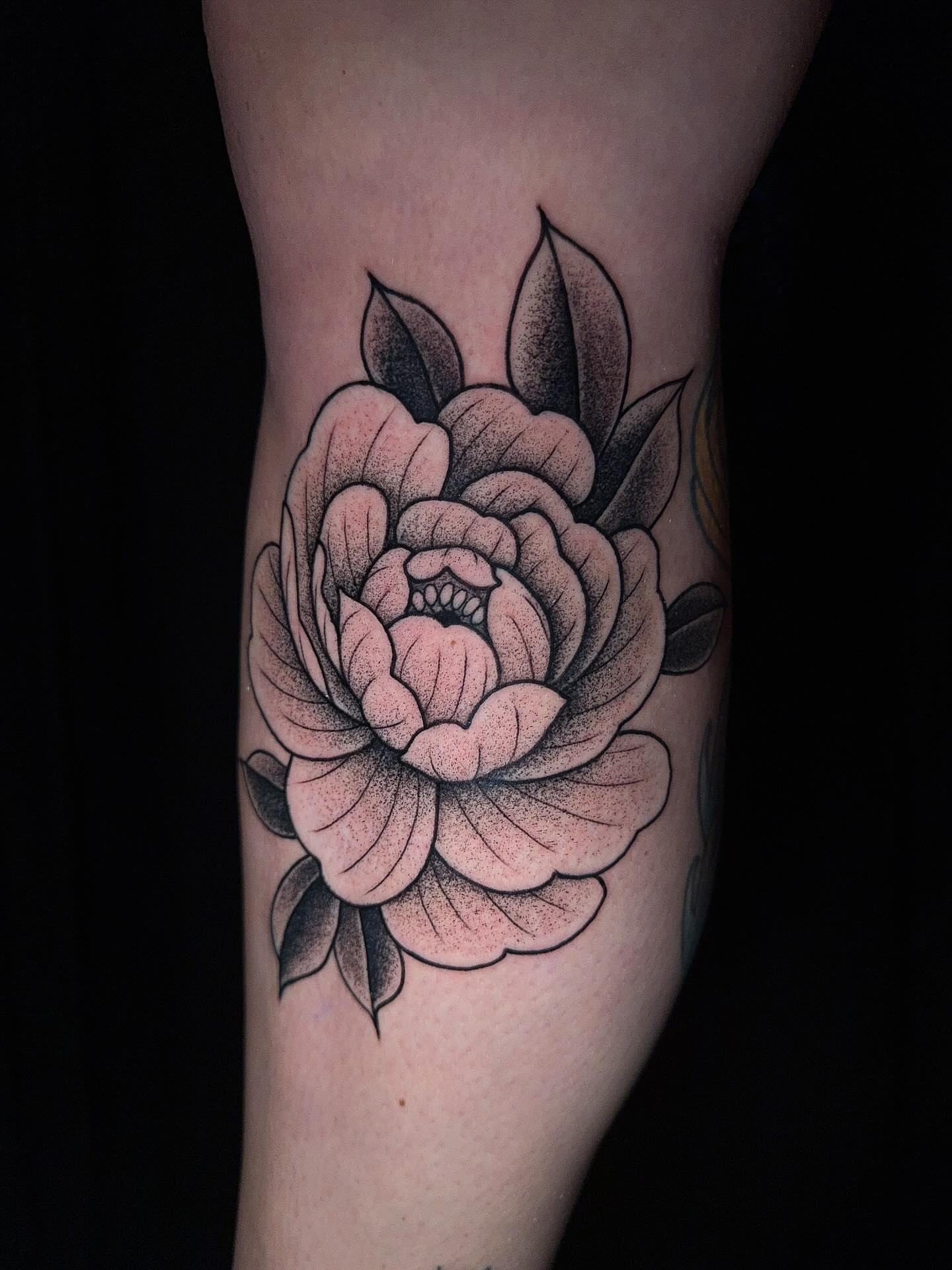 Tattoo by @ambergreytattoos — dotwork