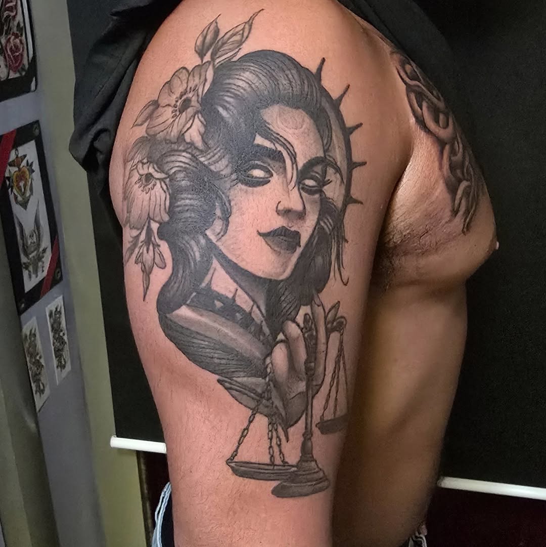 Tattoo by @wilweekleytattoos โ black_and_grey, realism