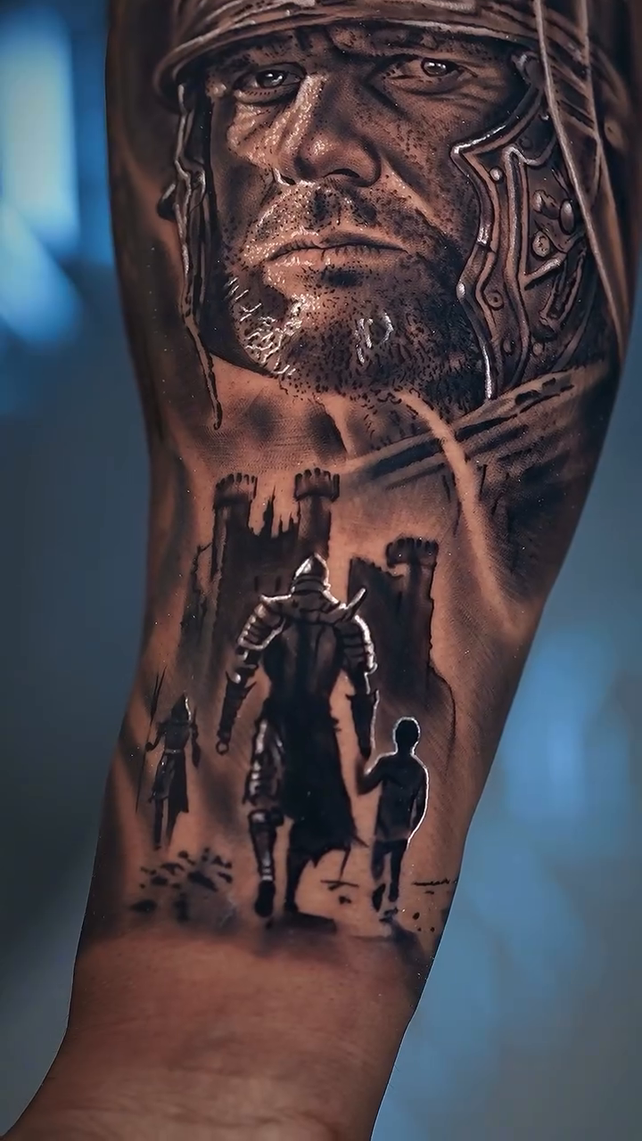 Tattoo by @yohandri_tat2 — realism, black_and_grey
