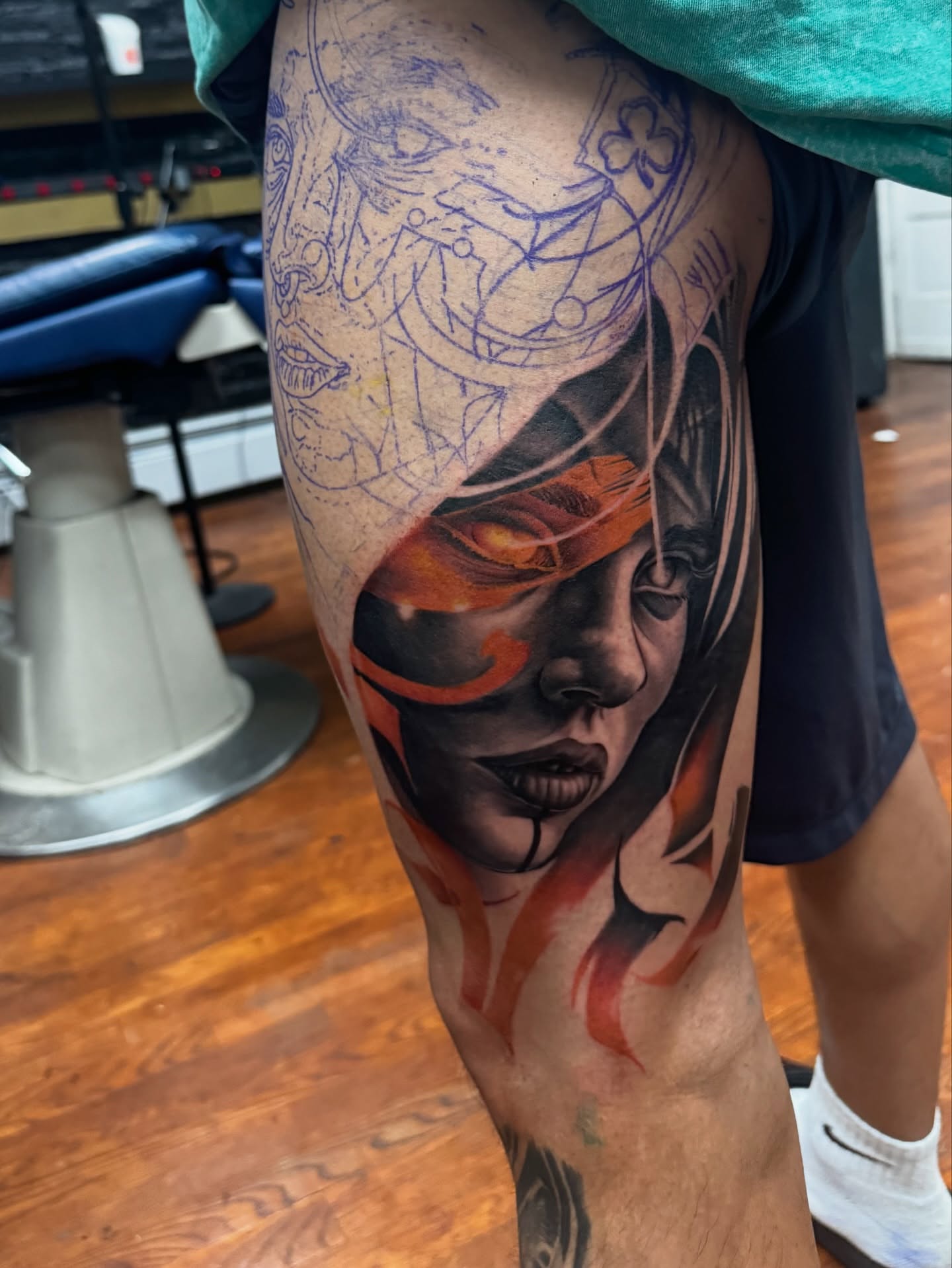 Tattoo by @fa.inkk — realism, dark_realism