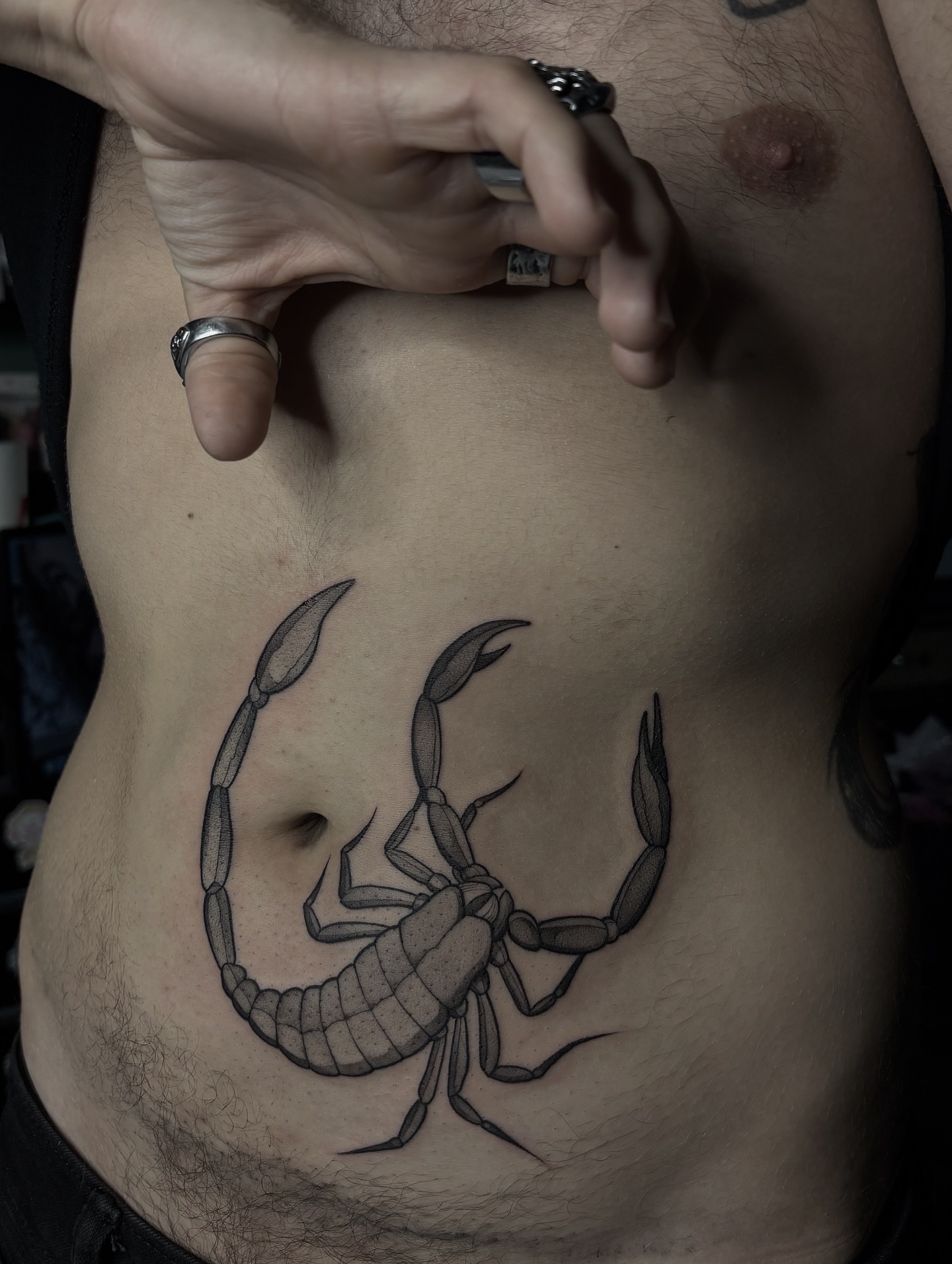 Tattoo by @tattoosbymeach — black_and_grey