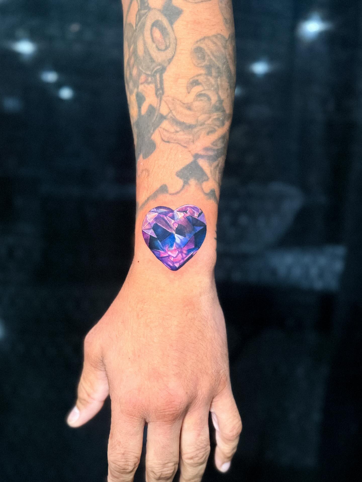 Tattoo by @irisarelart — geometric