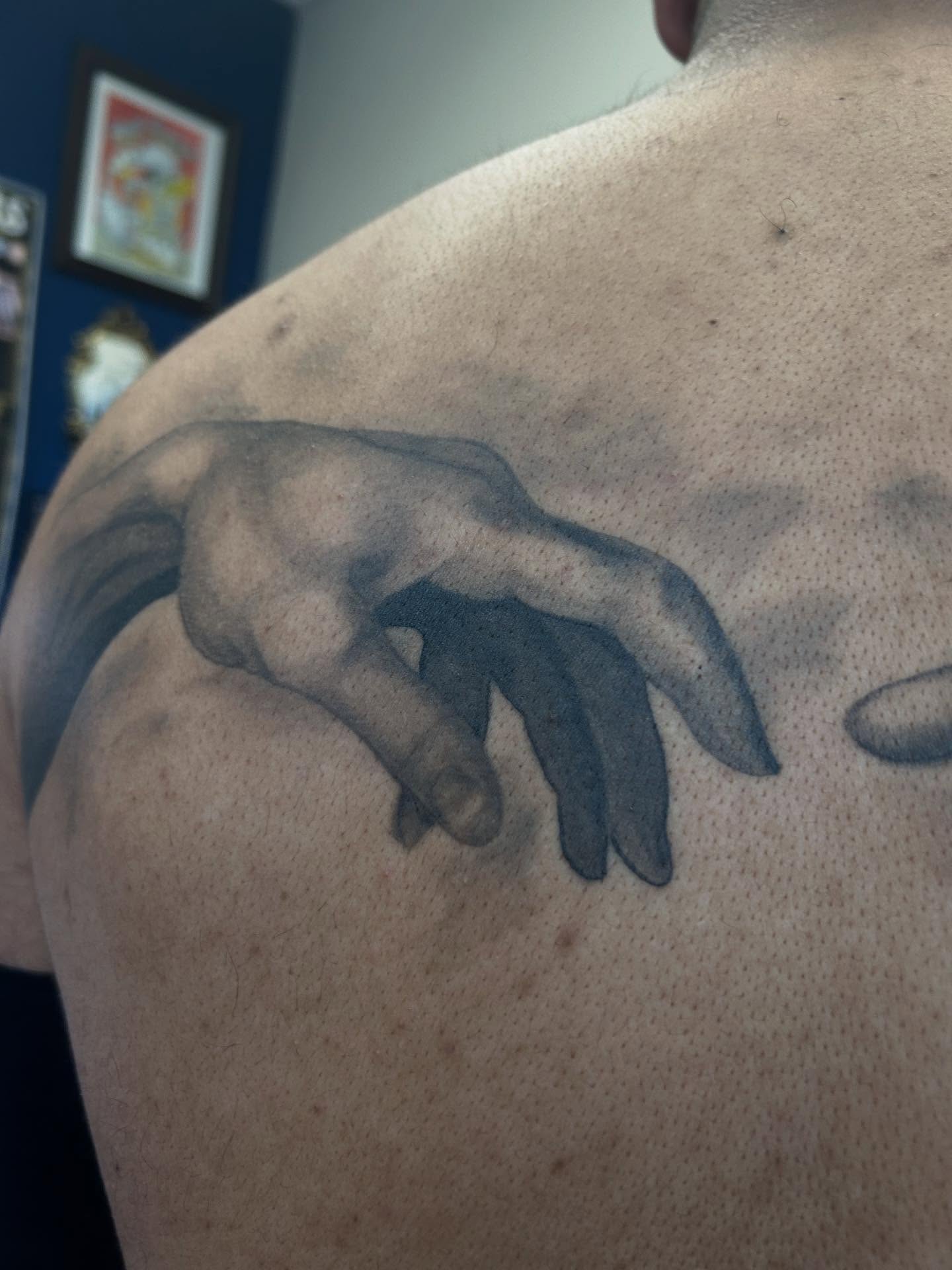 Tattoo by @fridaynighttattoos — realism, black_and_grey