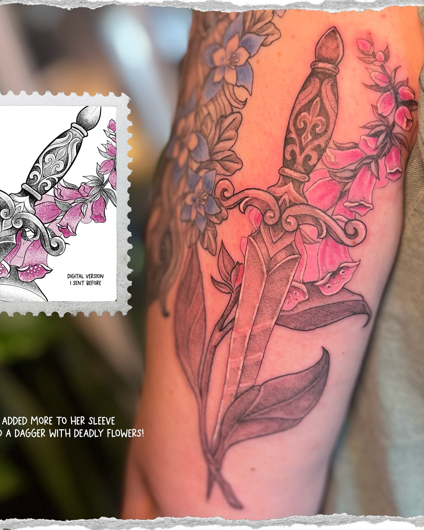 Tattoo by @enlightened.etchings — new_school, ornamental