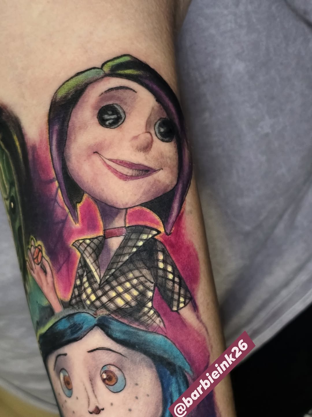 Tattoo by @barbieink26 — anime, new_school