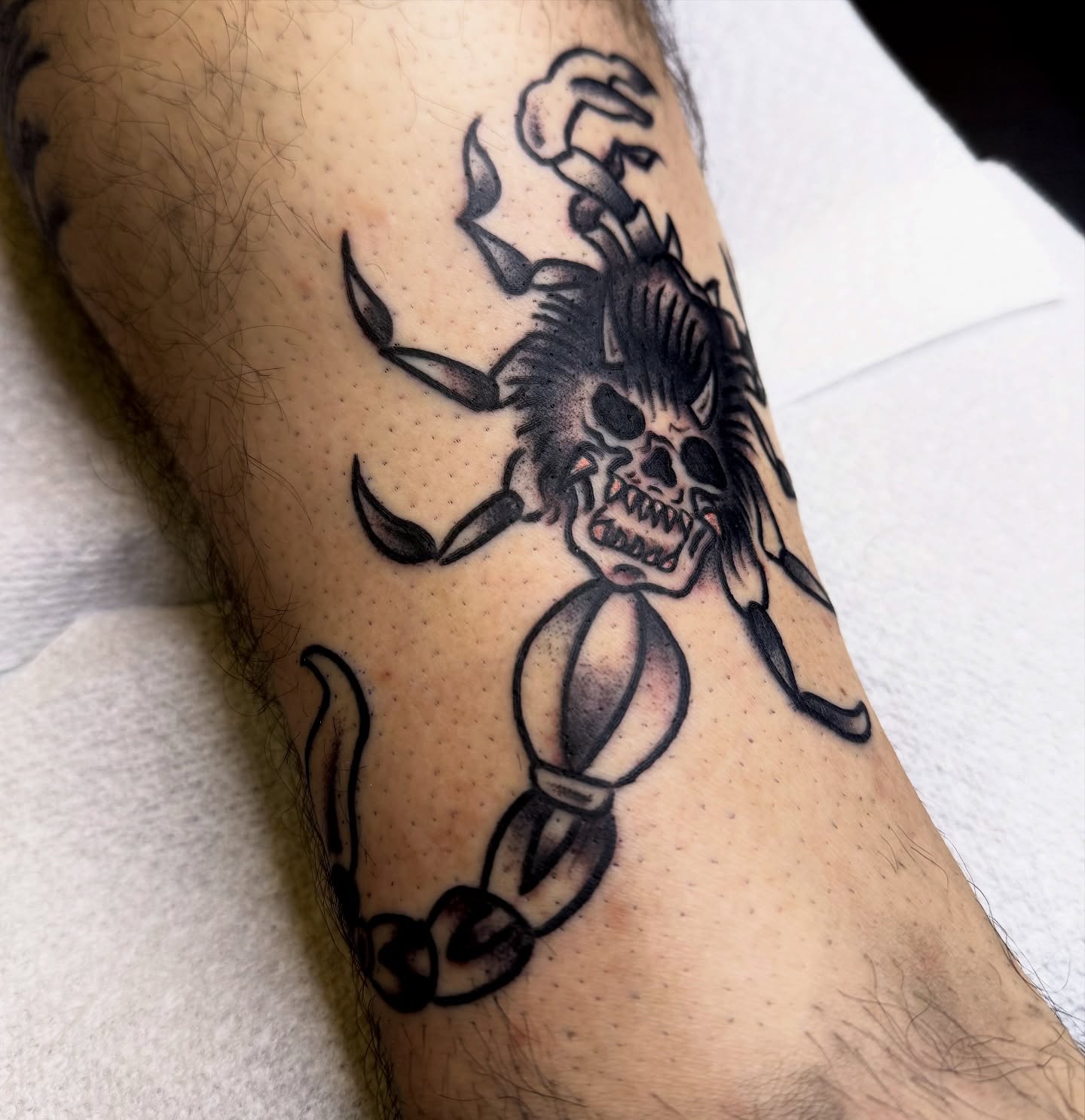 Tattoo by @sodablob — black_and_grey