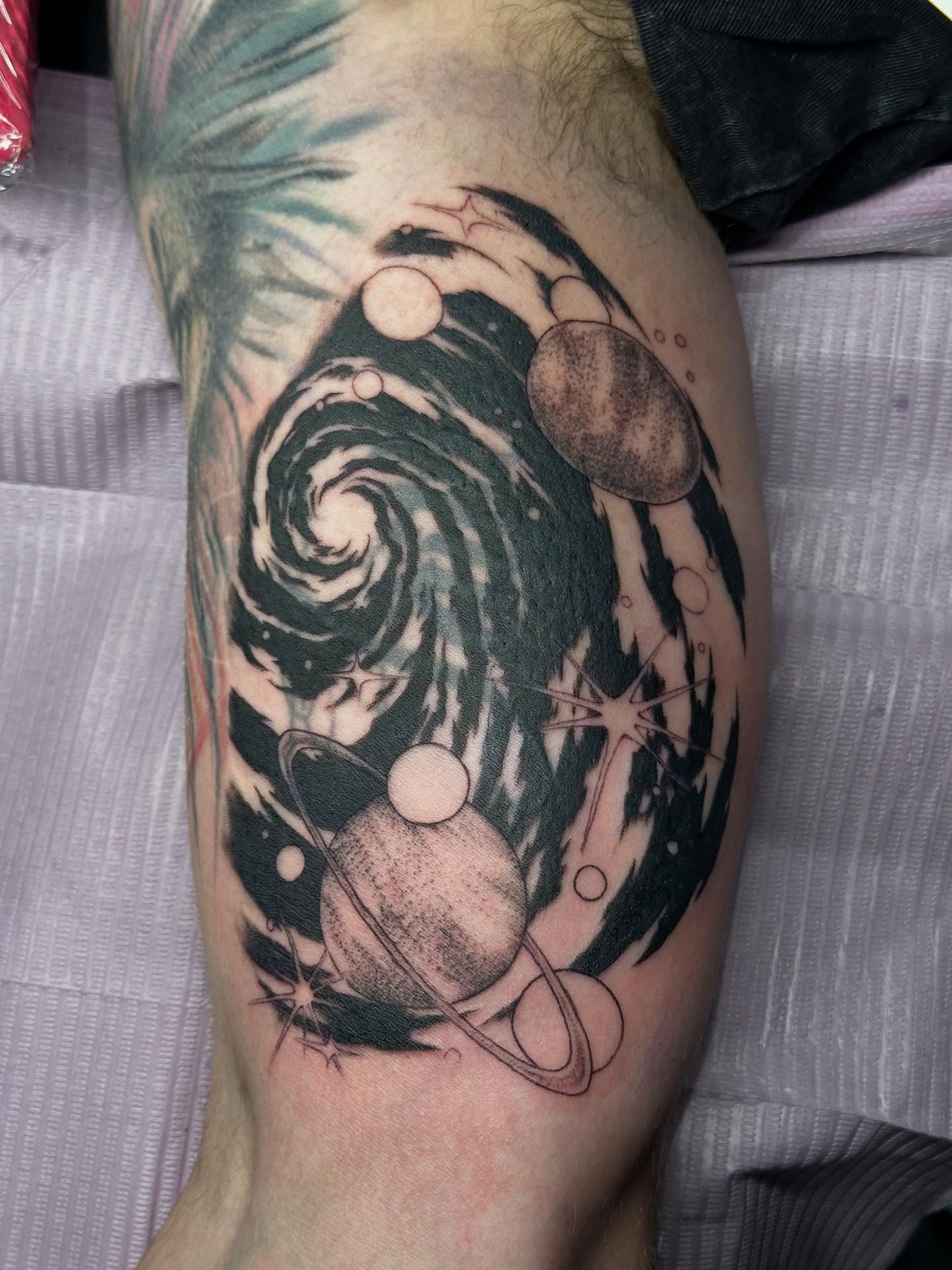 Tattoo by @cheech.tattoos — black_and_grey, realism
