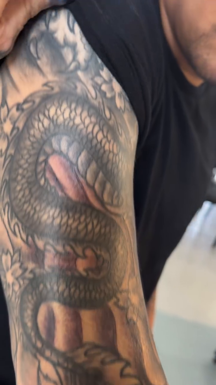 Tattoo by @amieinkadelik — japanese_irezumi, black_and_grey